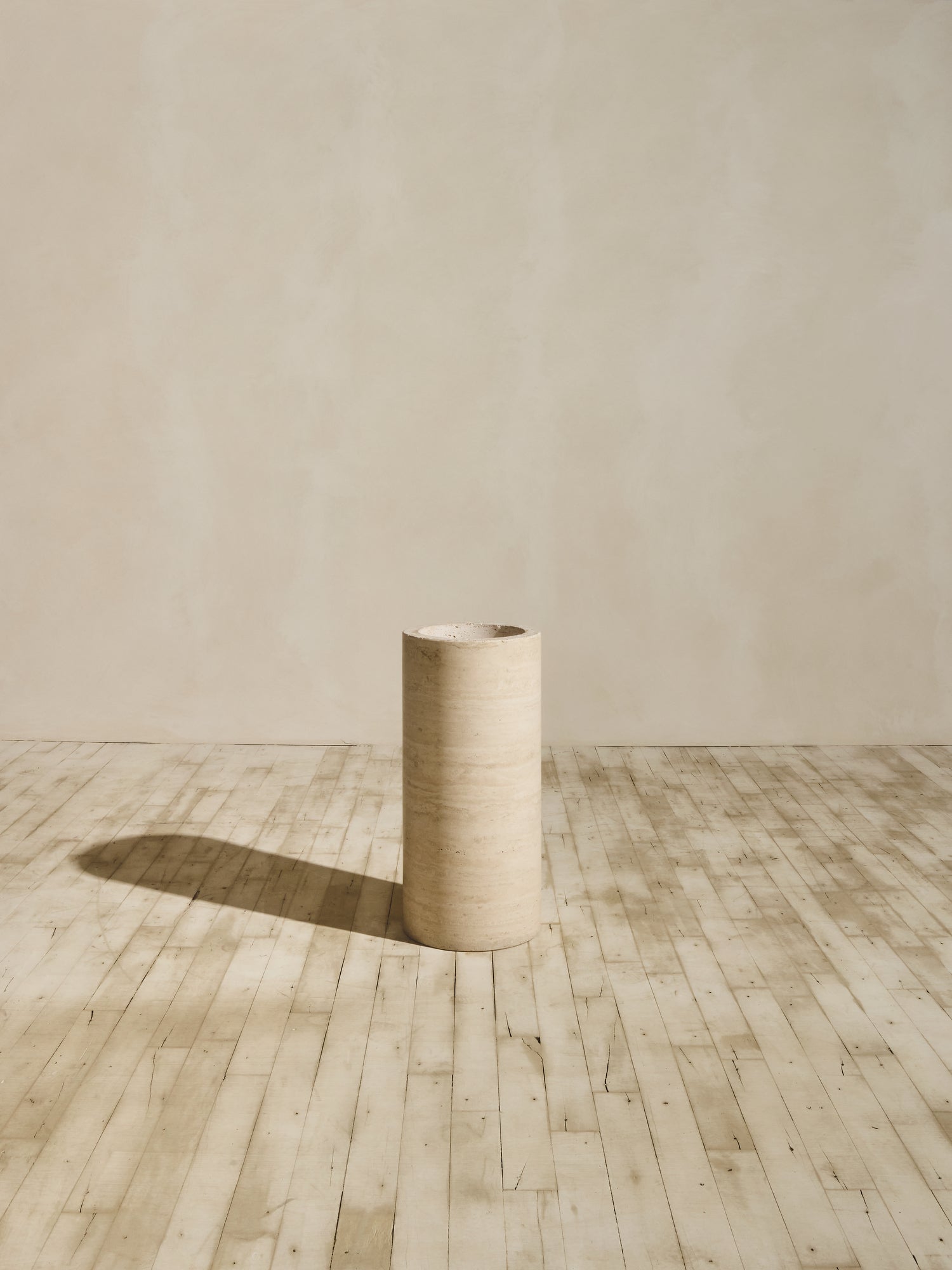 Travertine Entry Table