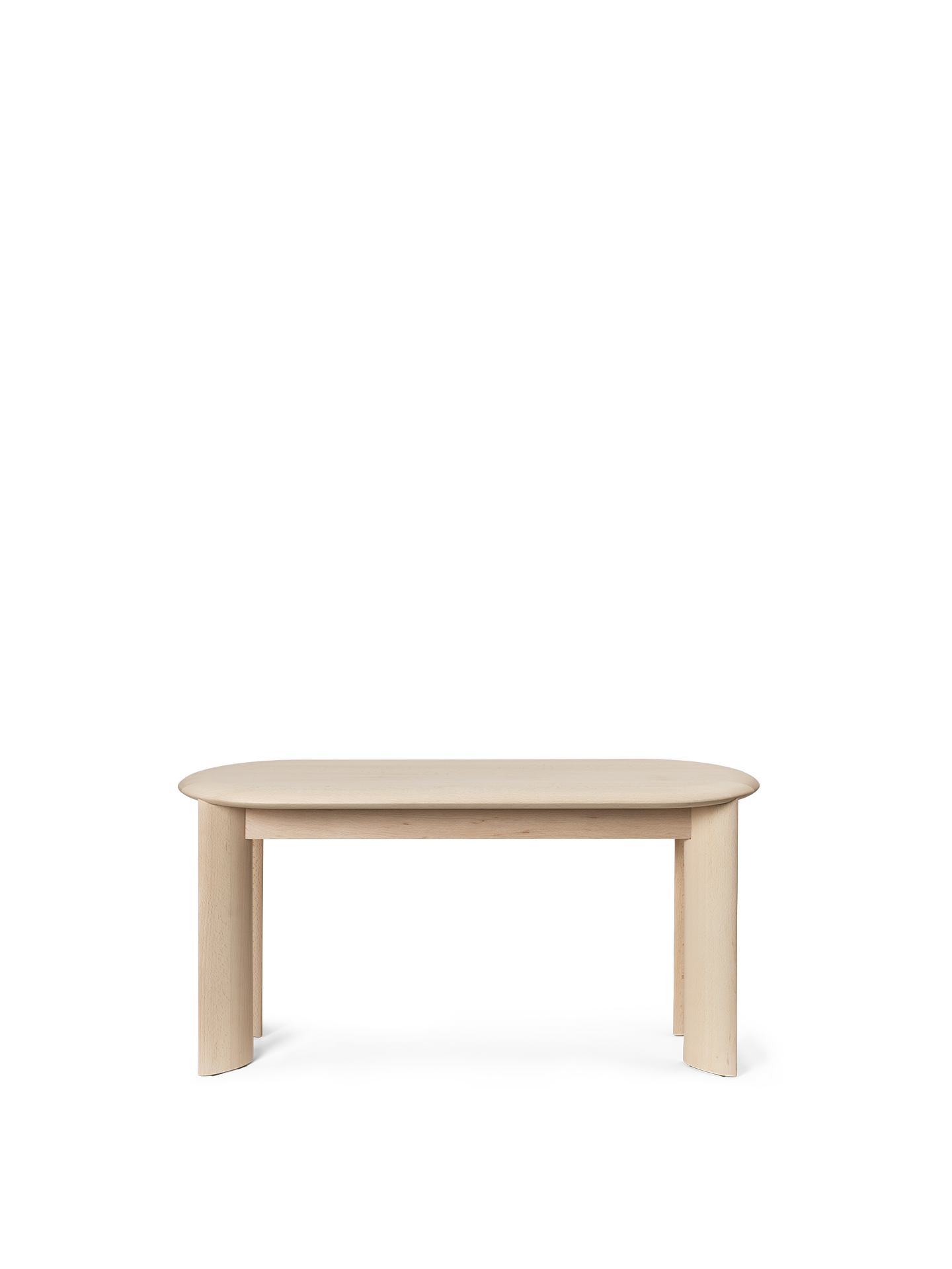 Bevel Bench - White Oiled Beech
