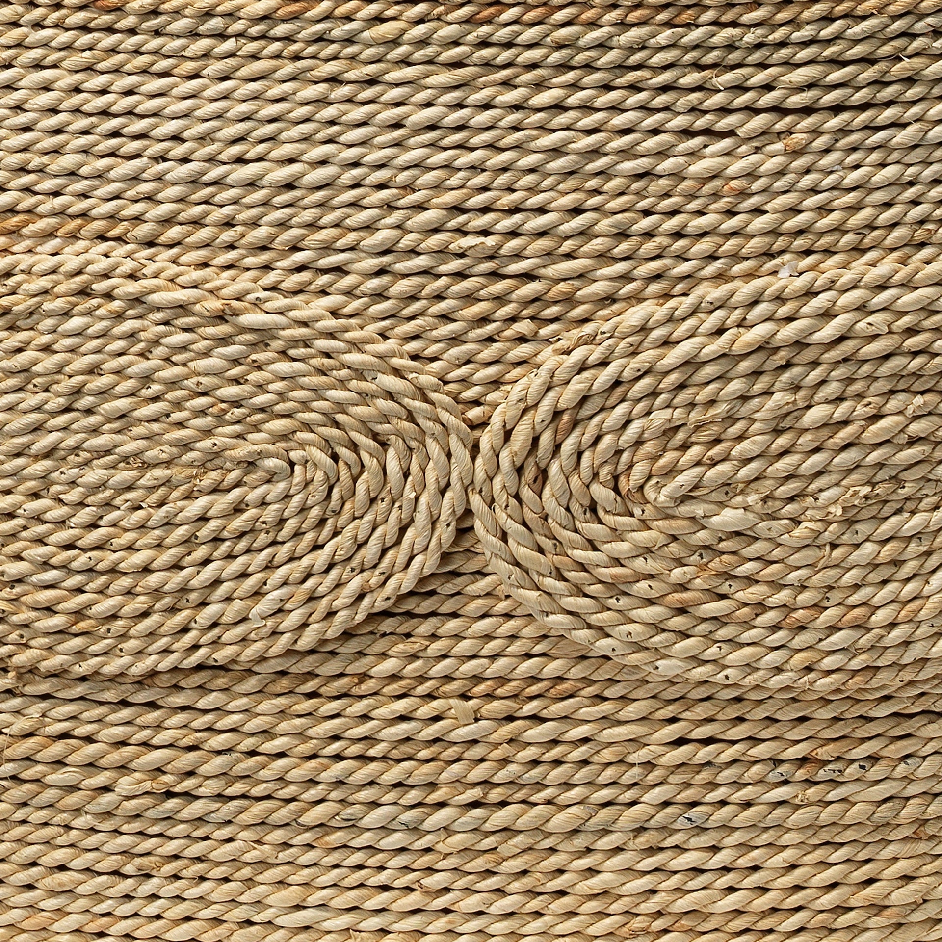 Barbados Oval Coffee Table-Natural