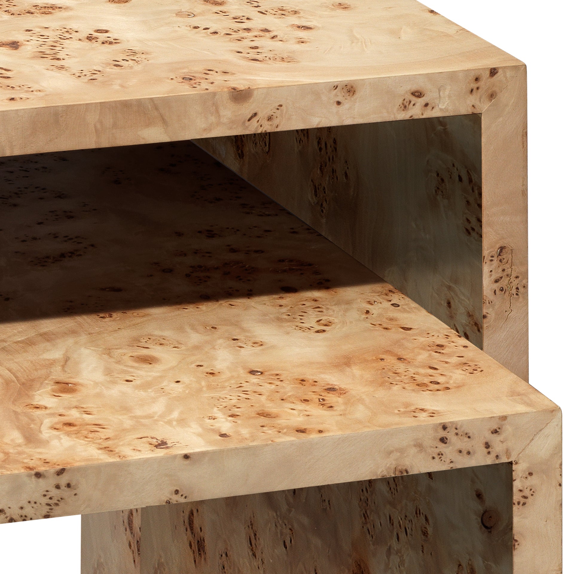 Bedford Nesting Tables, Set of 2-Brown-20BEDF-NENA
