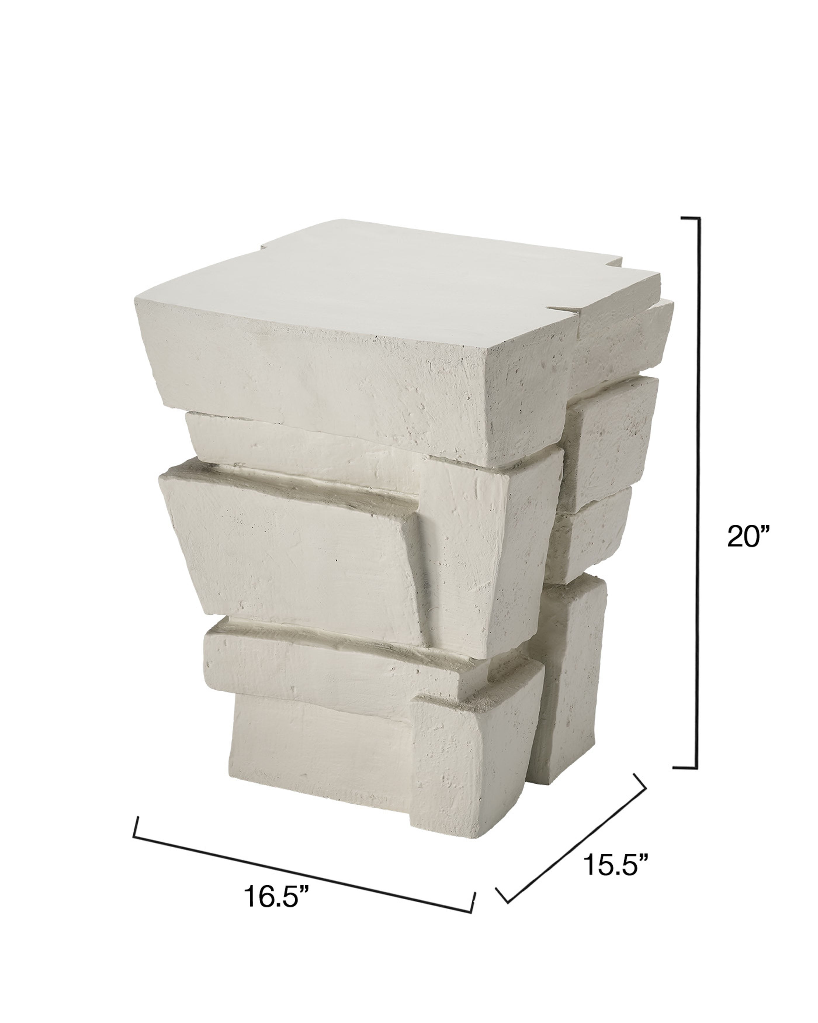 Brick Side Table