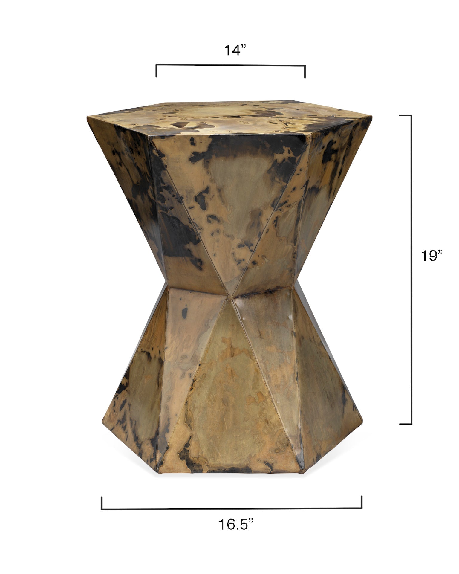 Crown Side Table-Black-20CROW-SMA