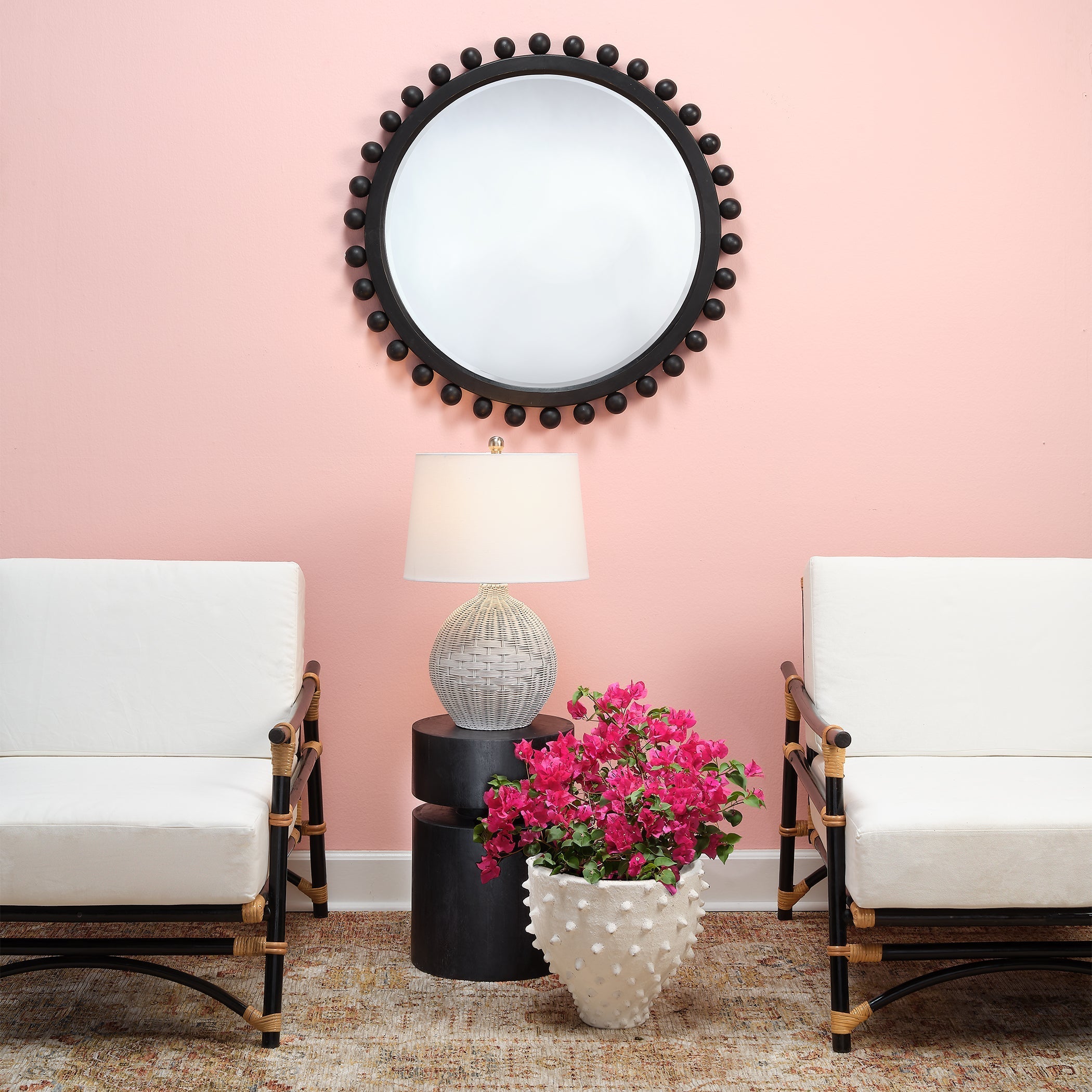 Dylan Wood Round Side Table
