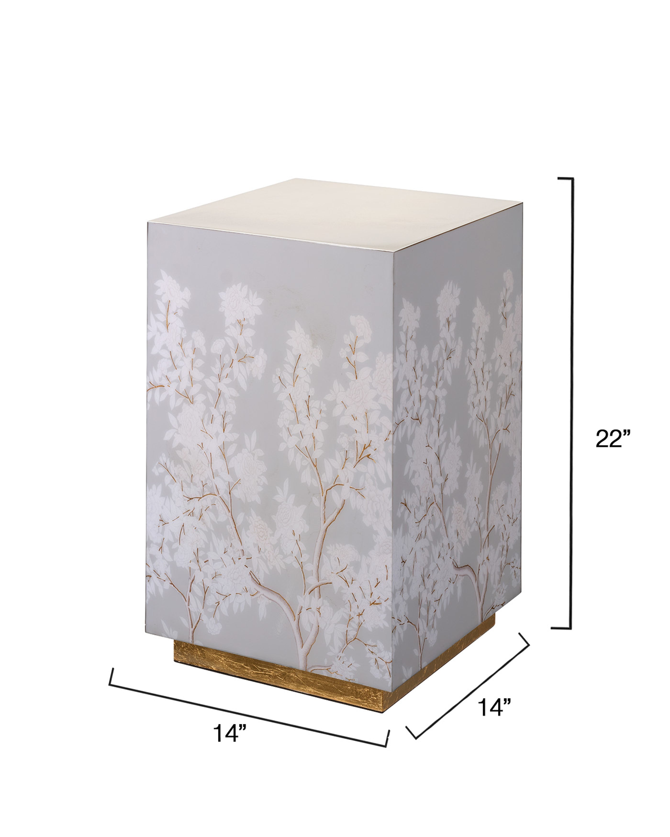 Garland Floral Accent Side Table