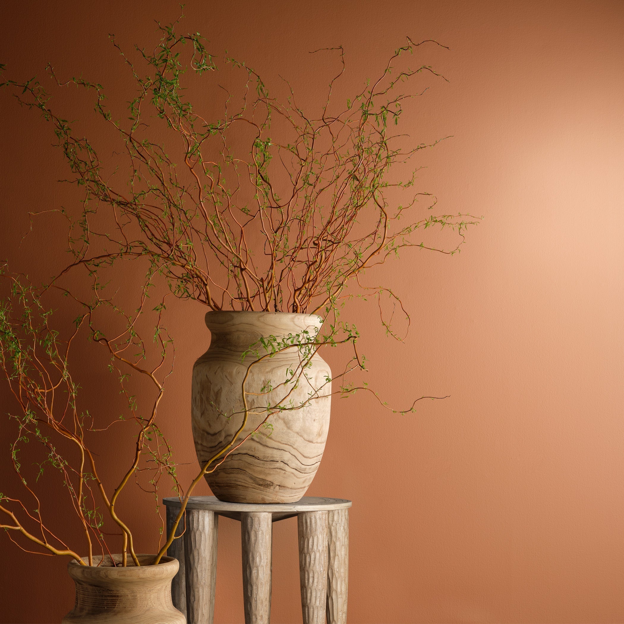 Naga Mango Wood Side Table