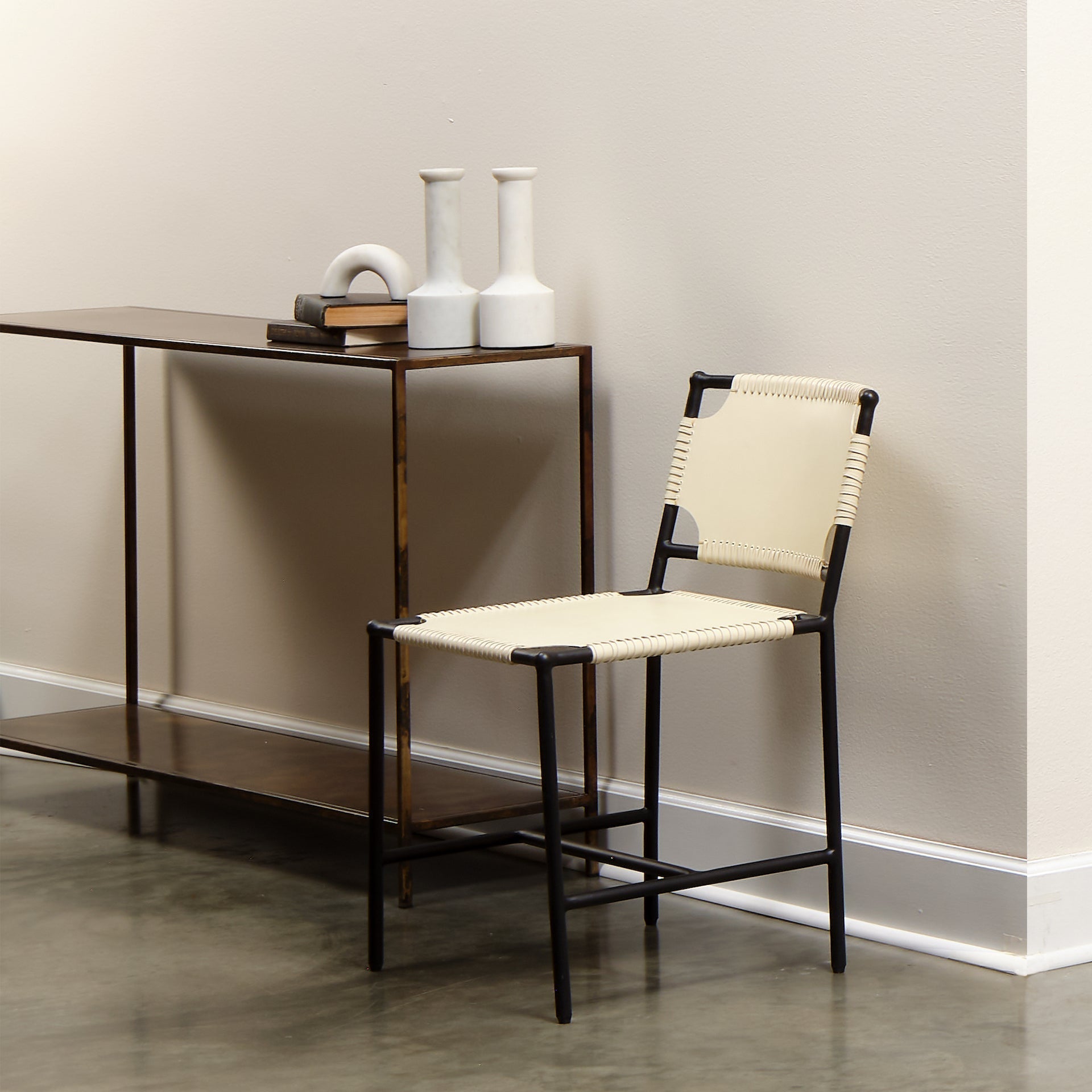 Royal Console Table-Brown