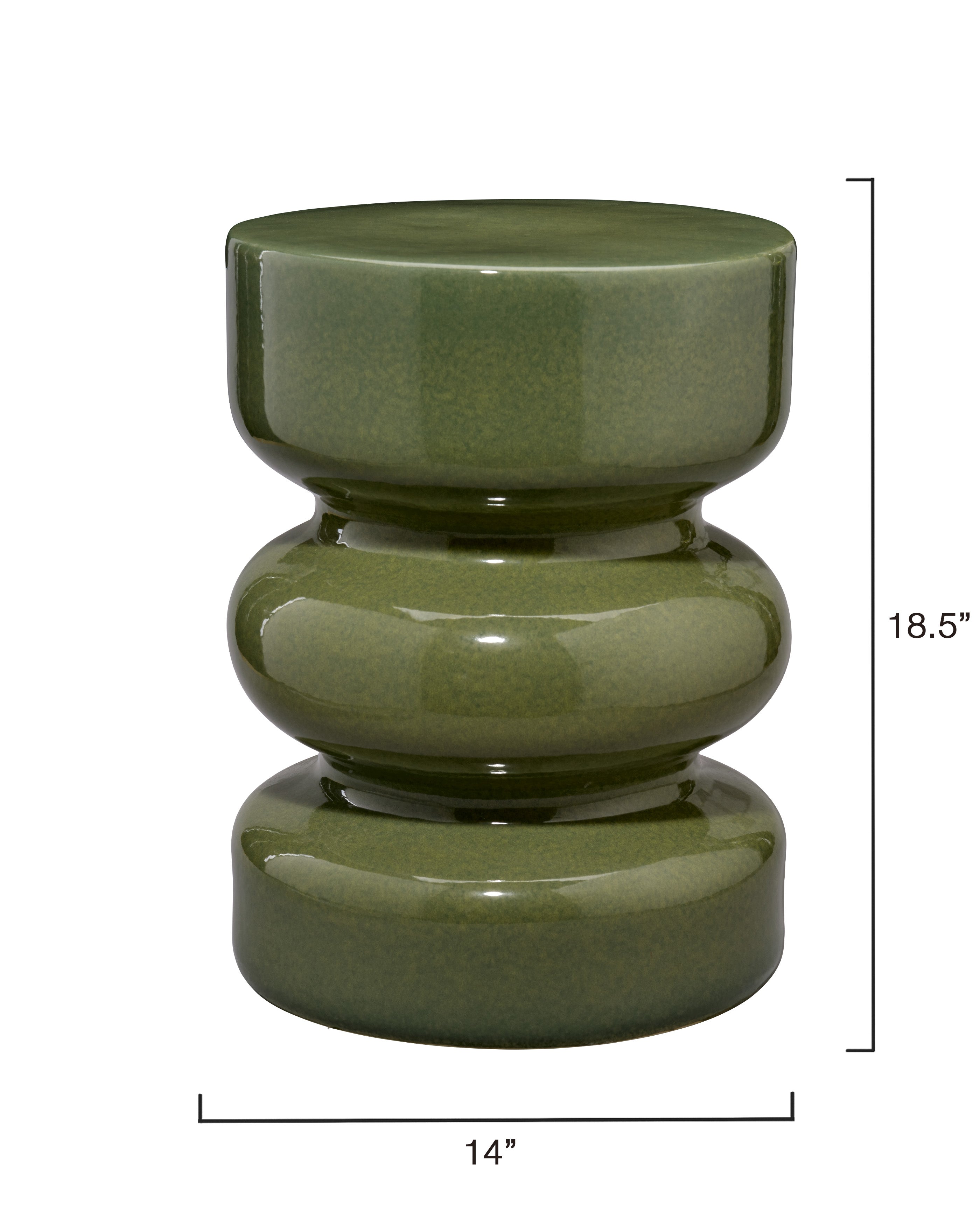 Saguaro Ceramic Garden Stool