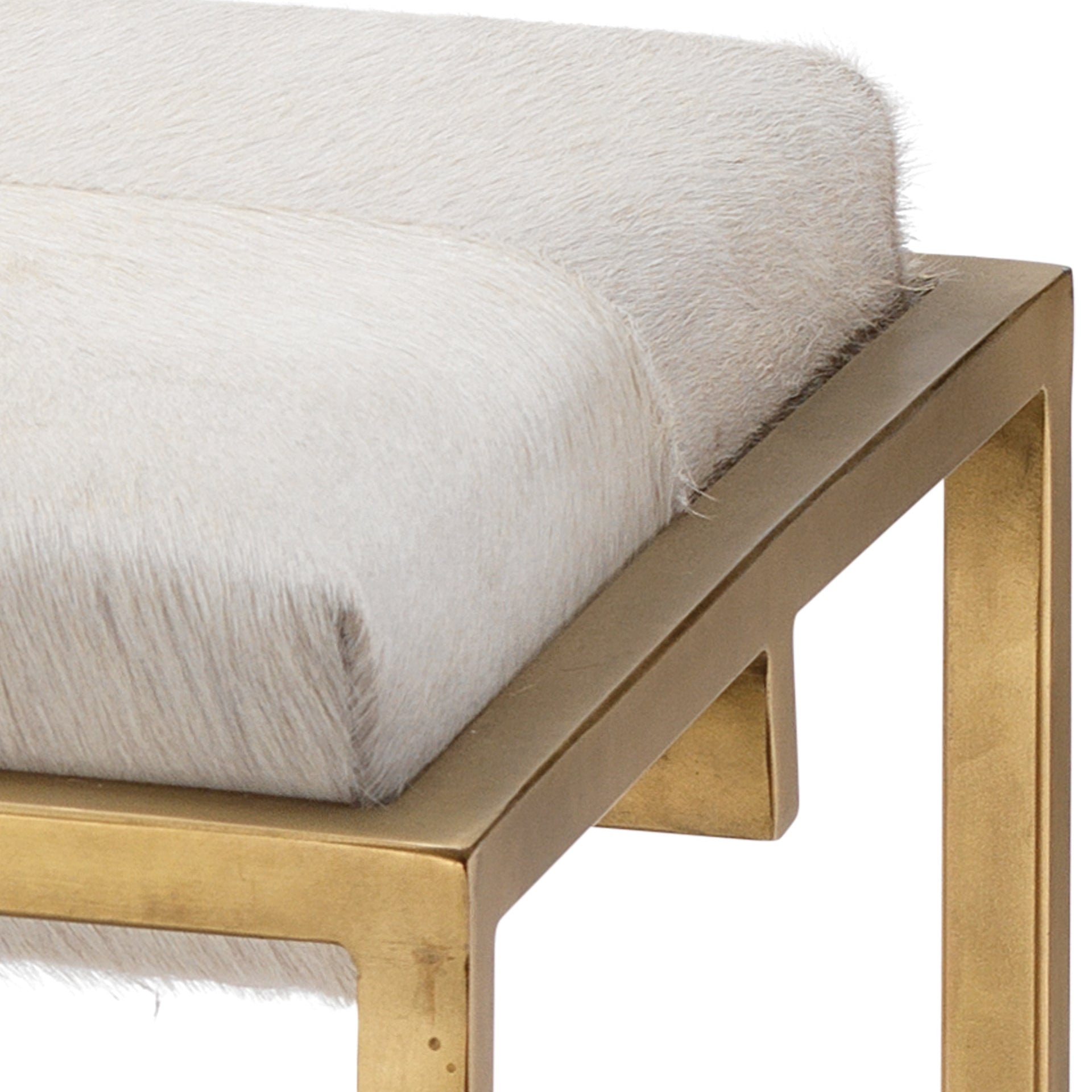 Shelby Bench-White