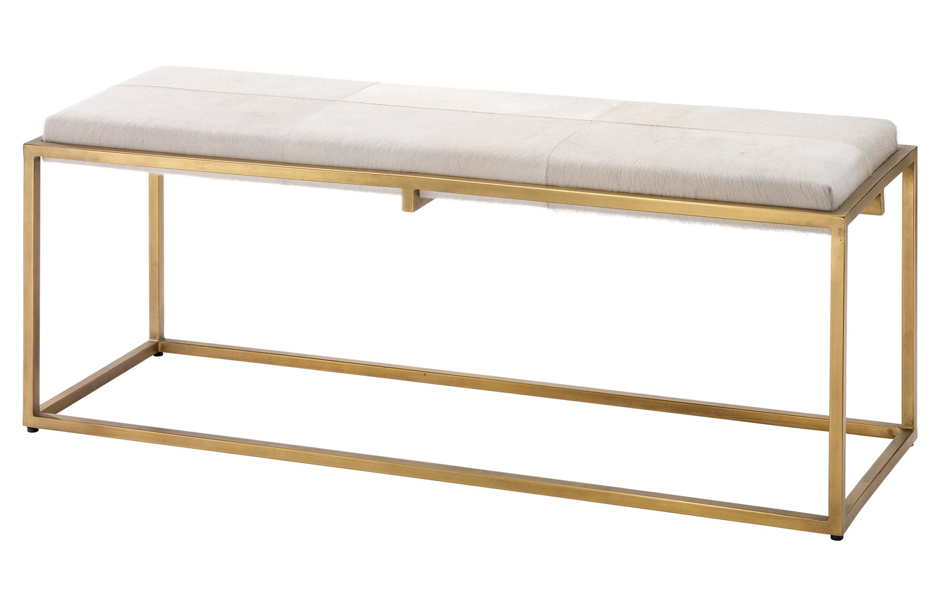 Shelby Bench-White