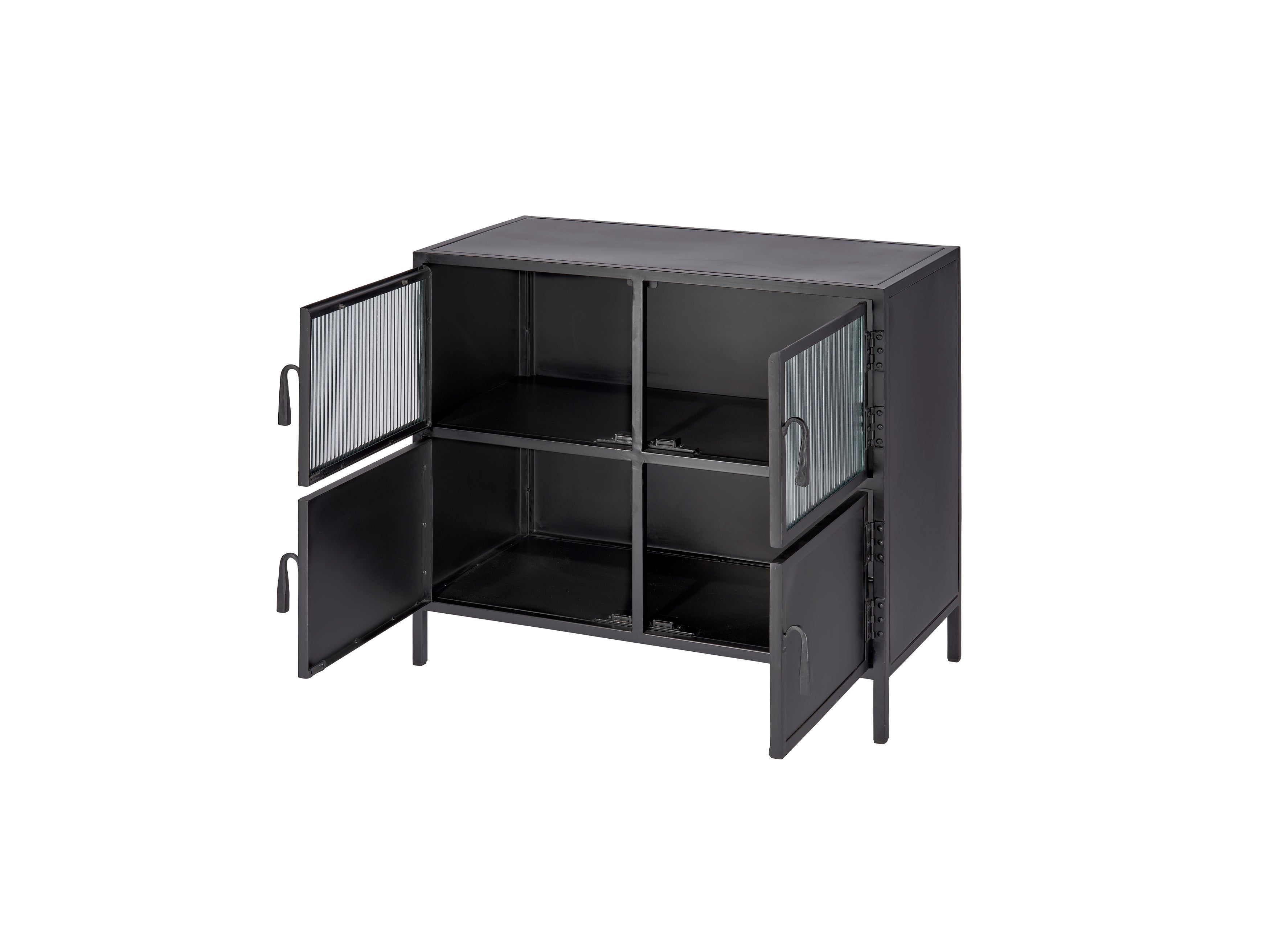 Vitrino 4 Door Side Table