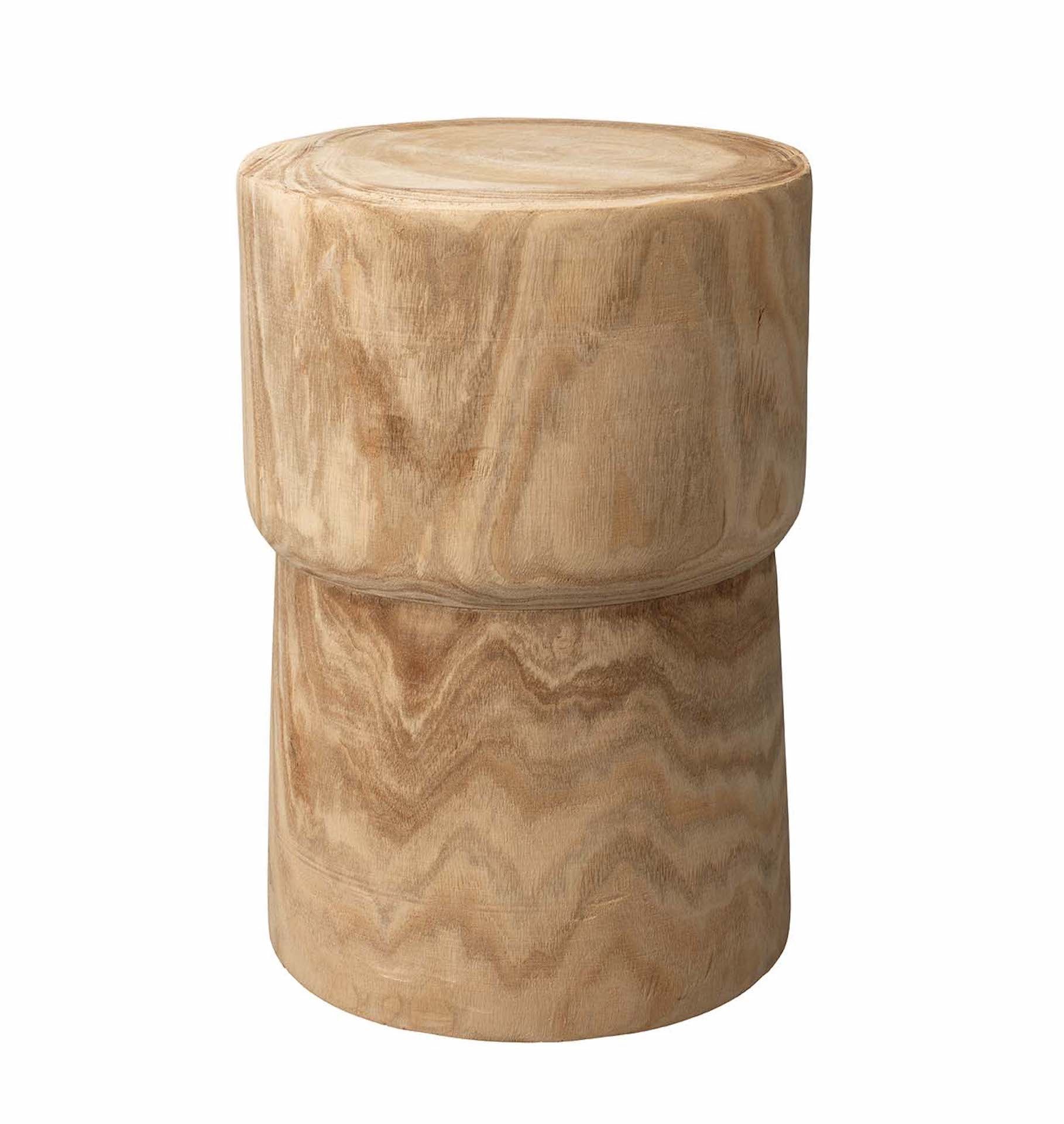 Yucca Side Table-Brown