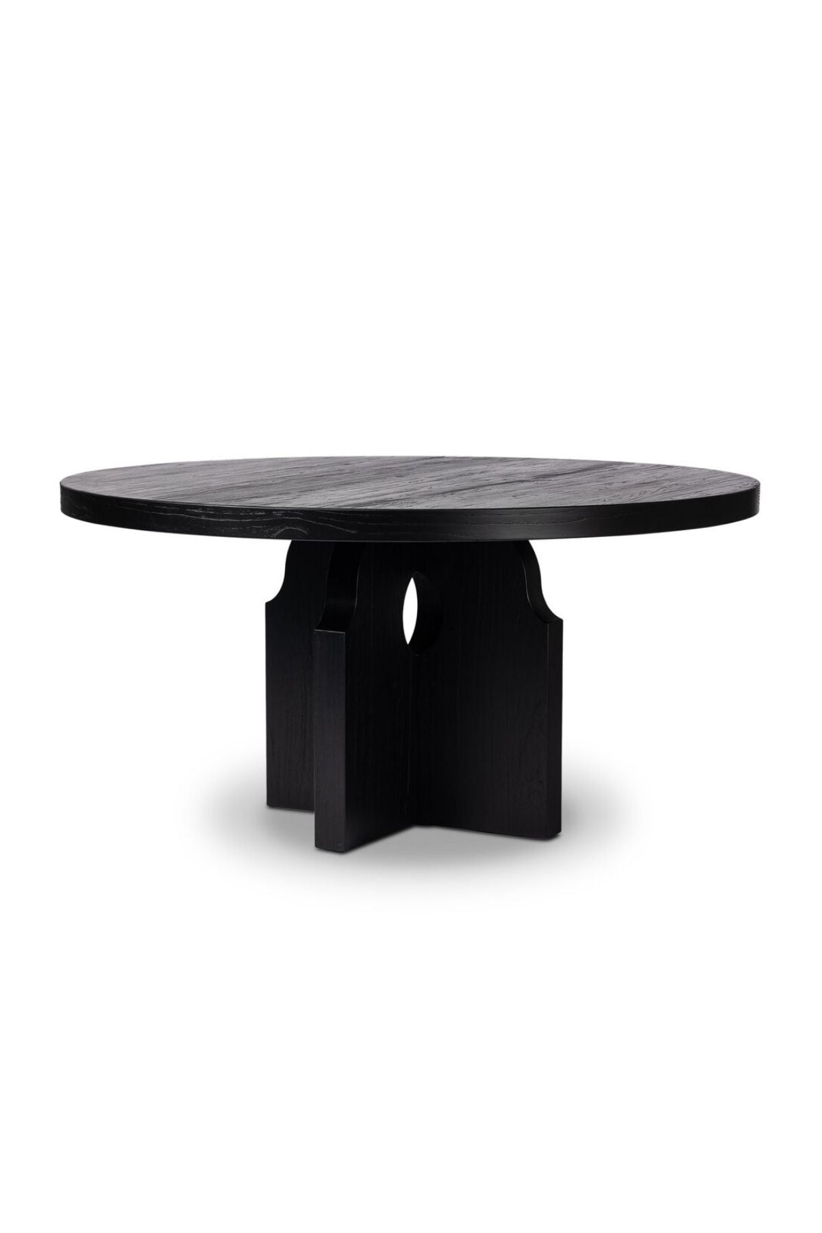 Allandale Round Dining Table - Black