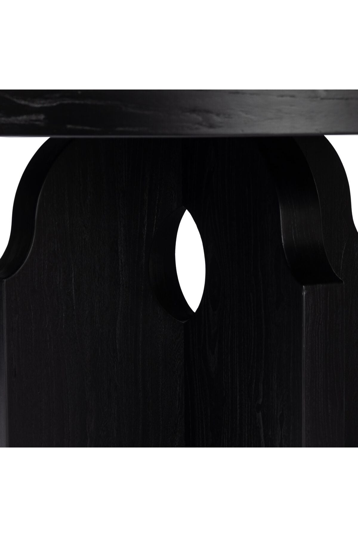 Allandale Round Dining Table - Black