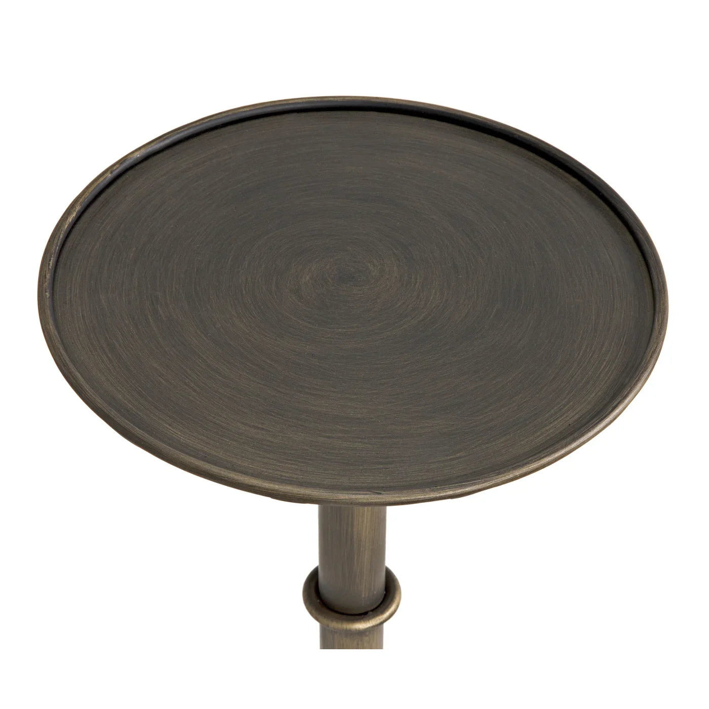 Tini Side Table - Metal with Aged Brass Finish