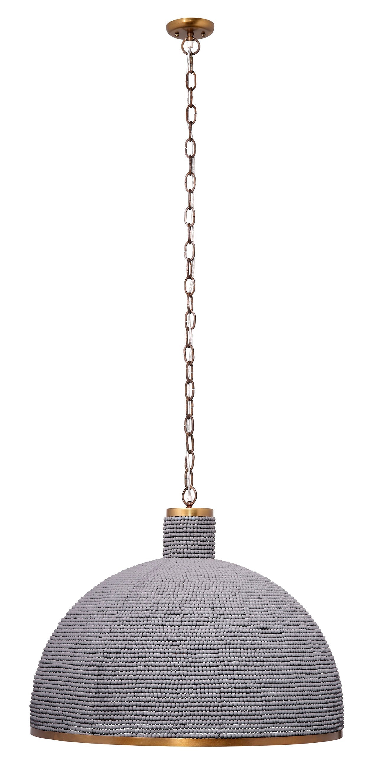 Big Sur Chandelier in Slate Blue