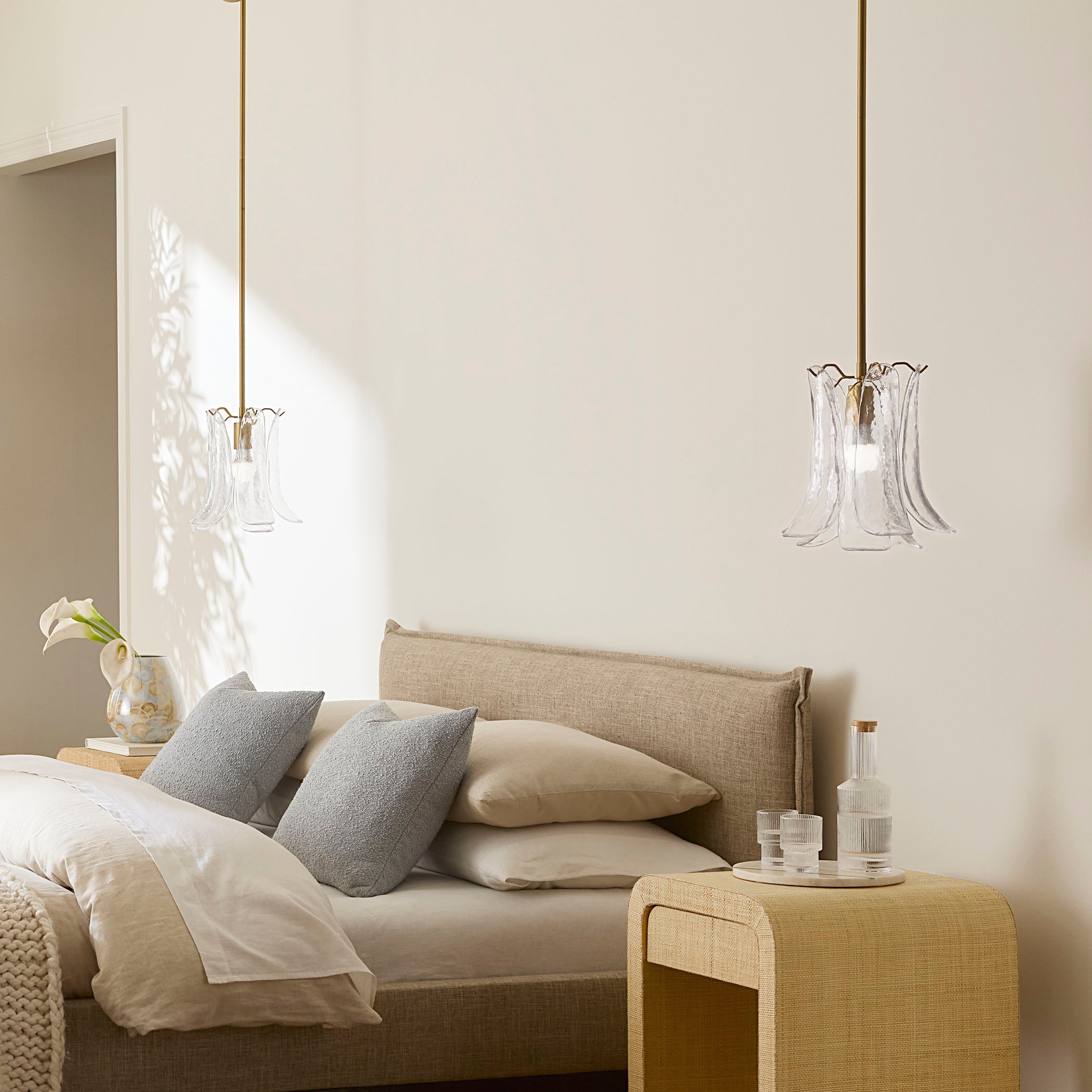 Cala 1-Light Blown Glass Pendant