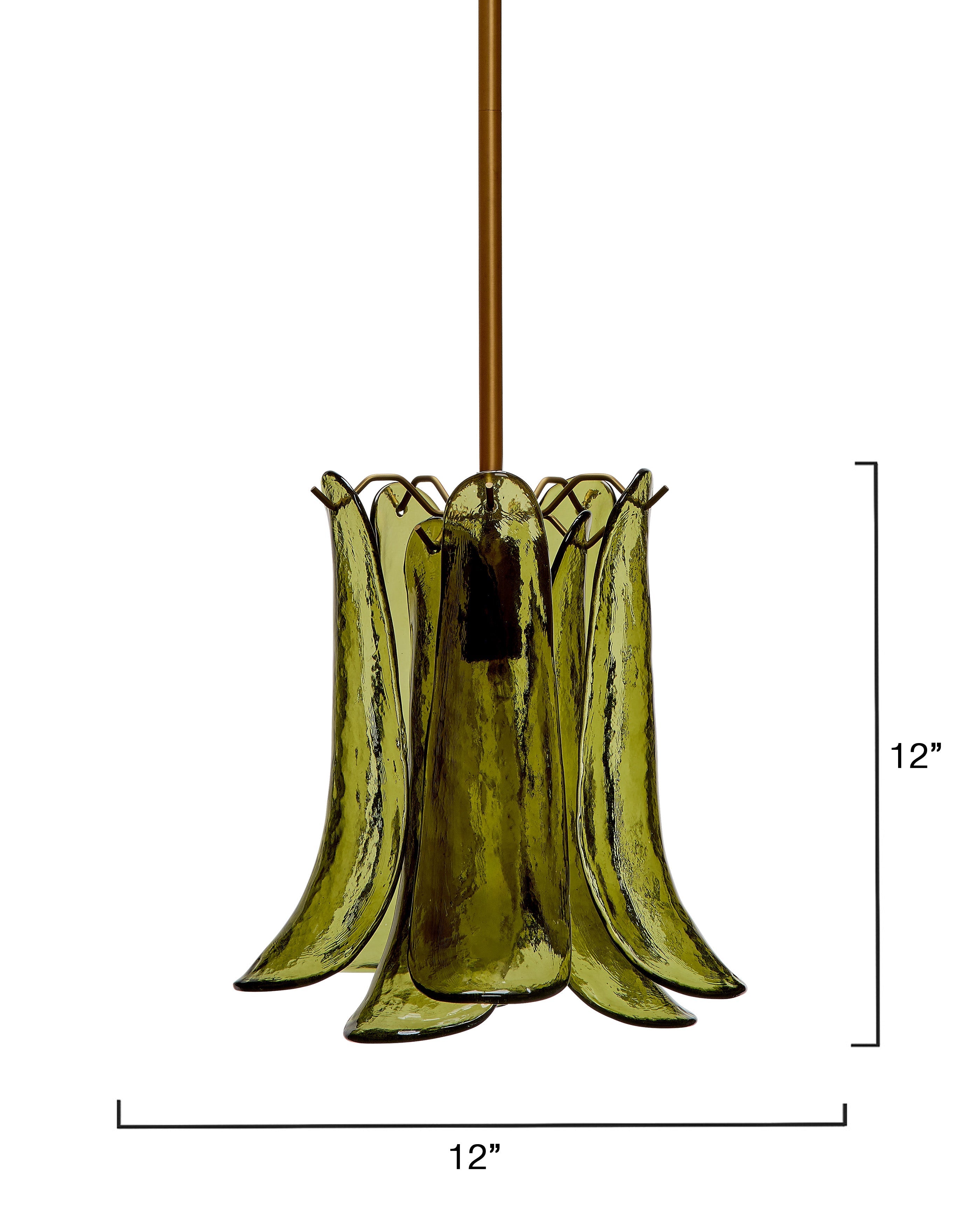 Cala 1-Light Blown Glass Pendant