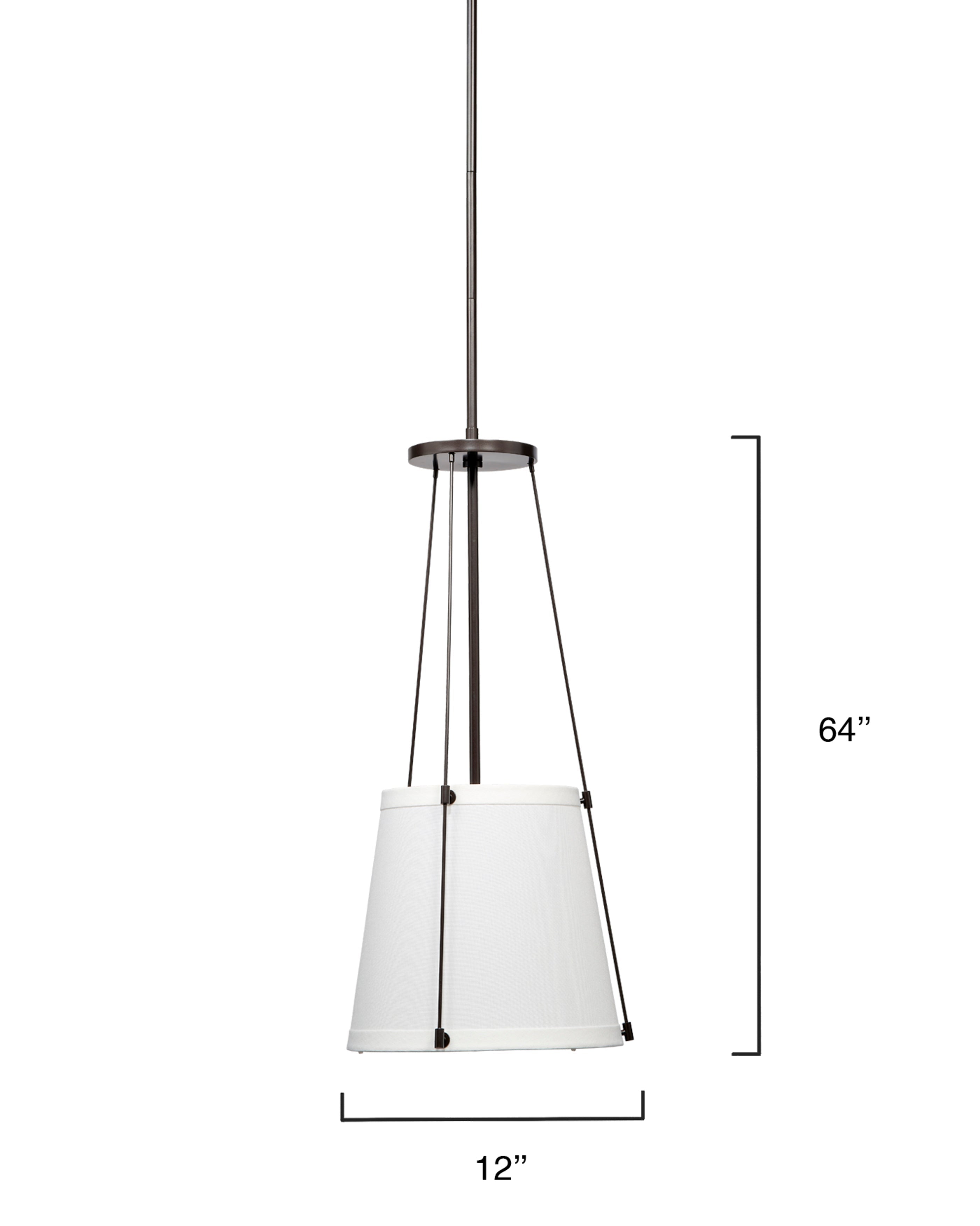 California Metal 1-Light Pendant