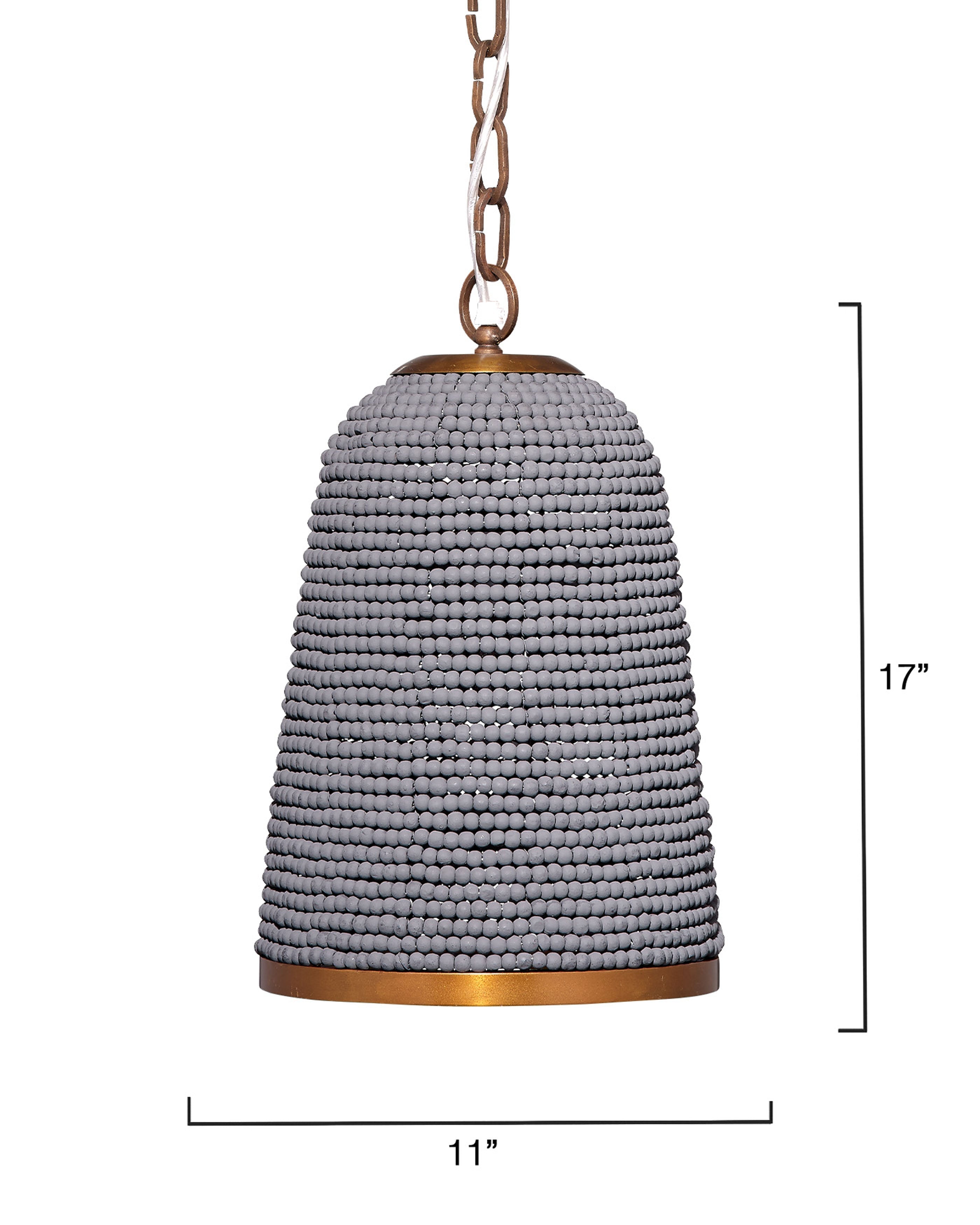 Creekside Pendant, Slate Blue