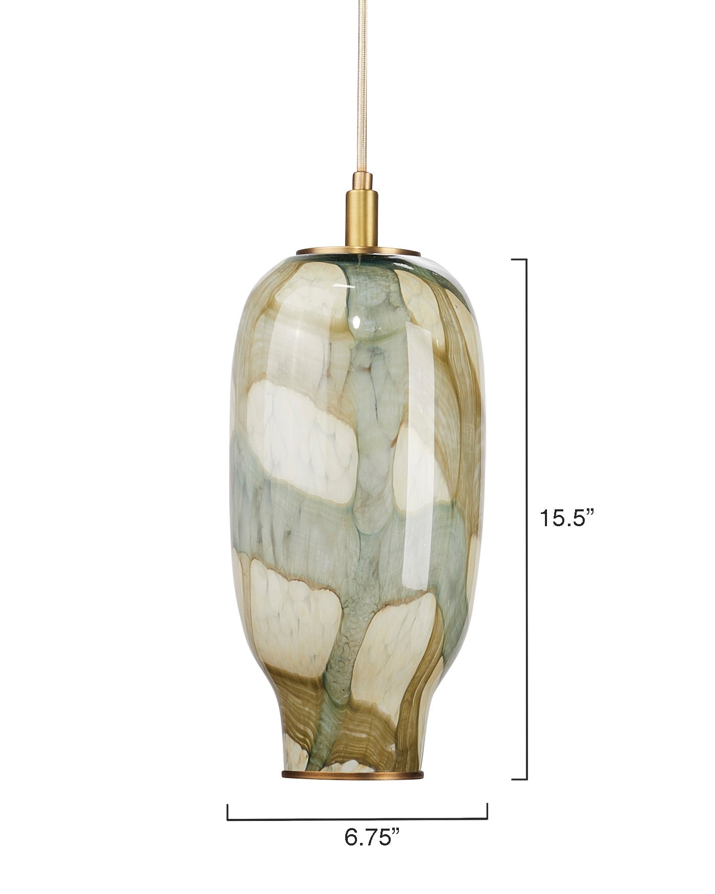 Helen Pendant-Blue-5HELE-LGPB