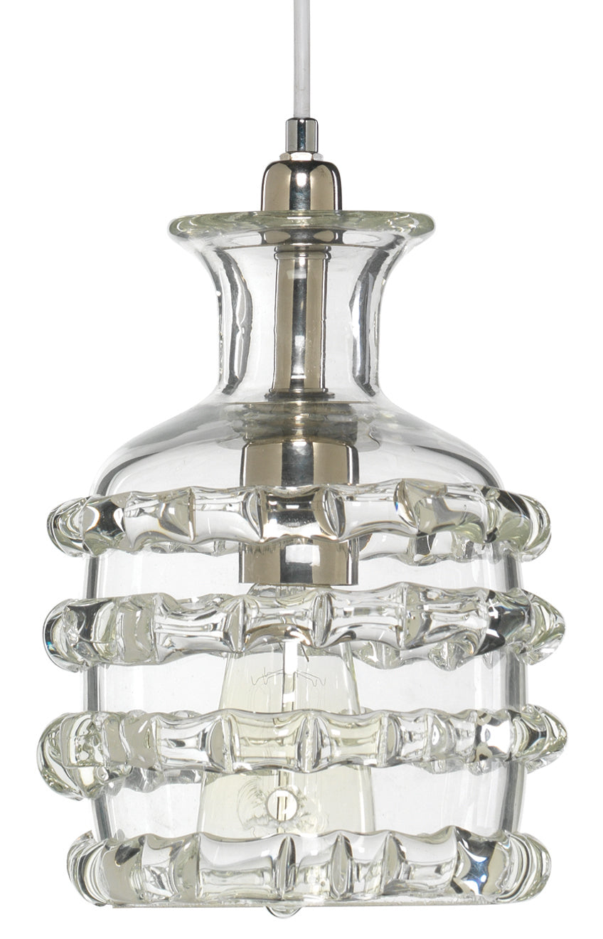 Ribbon Pendant-Clear -5RIBB-SMC