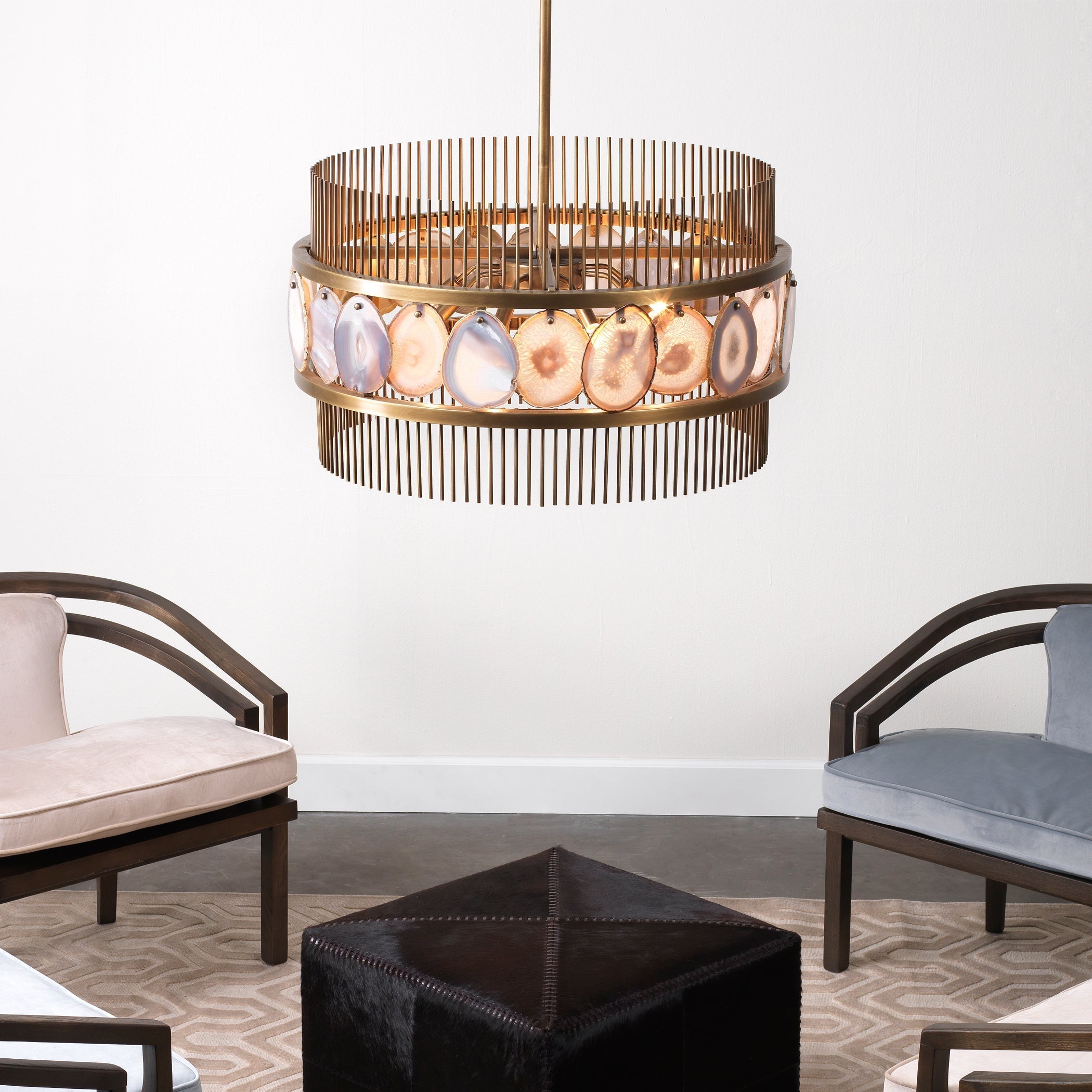 Upsala Chandelier-Lavender-5UPSA-LVA