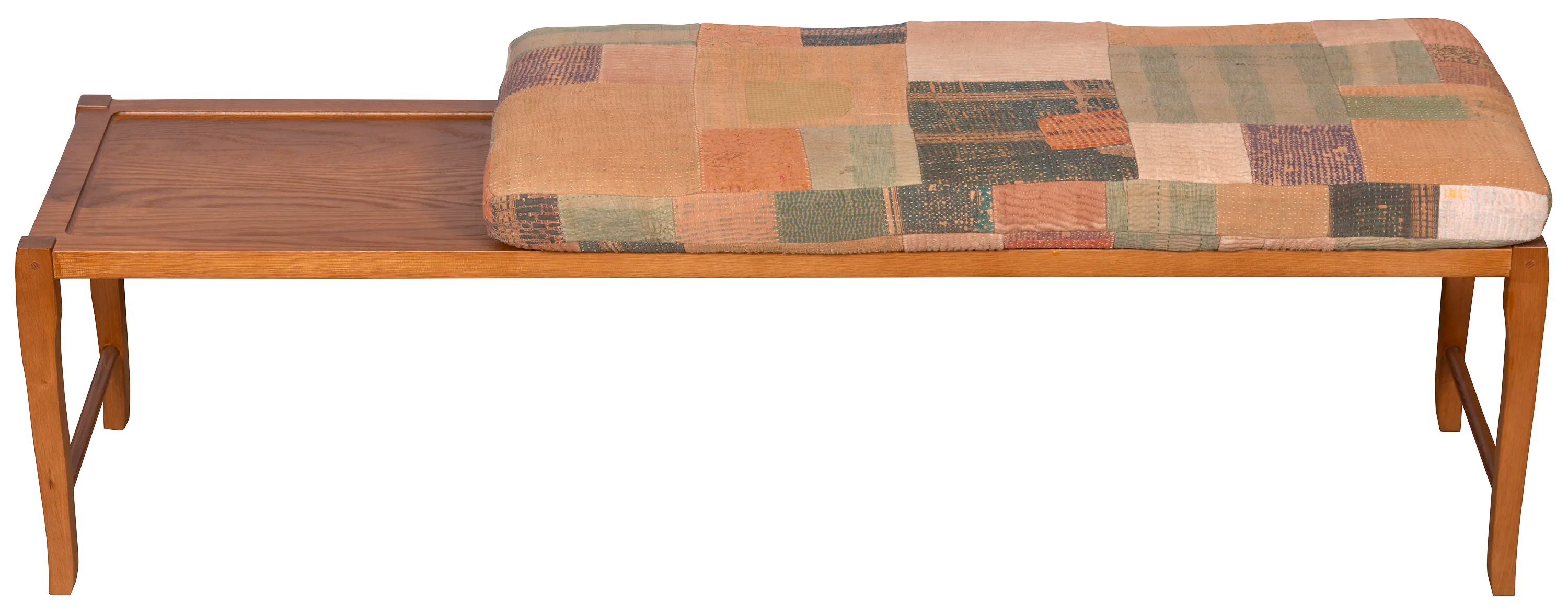 Spice Mosaic Aster Bench with Inset - 1