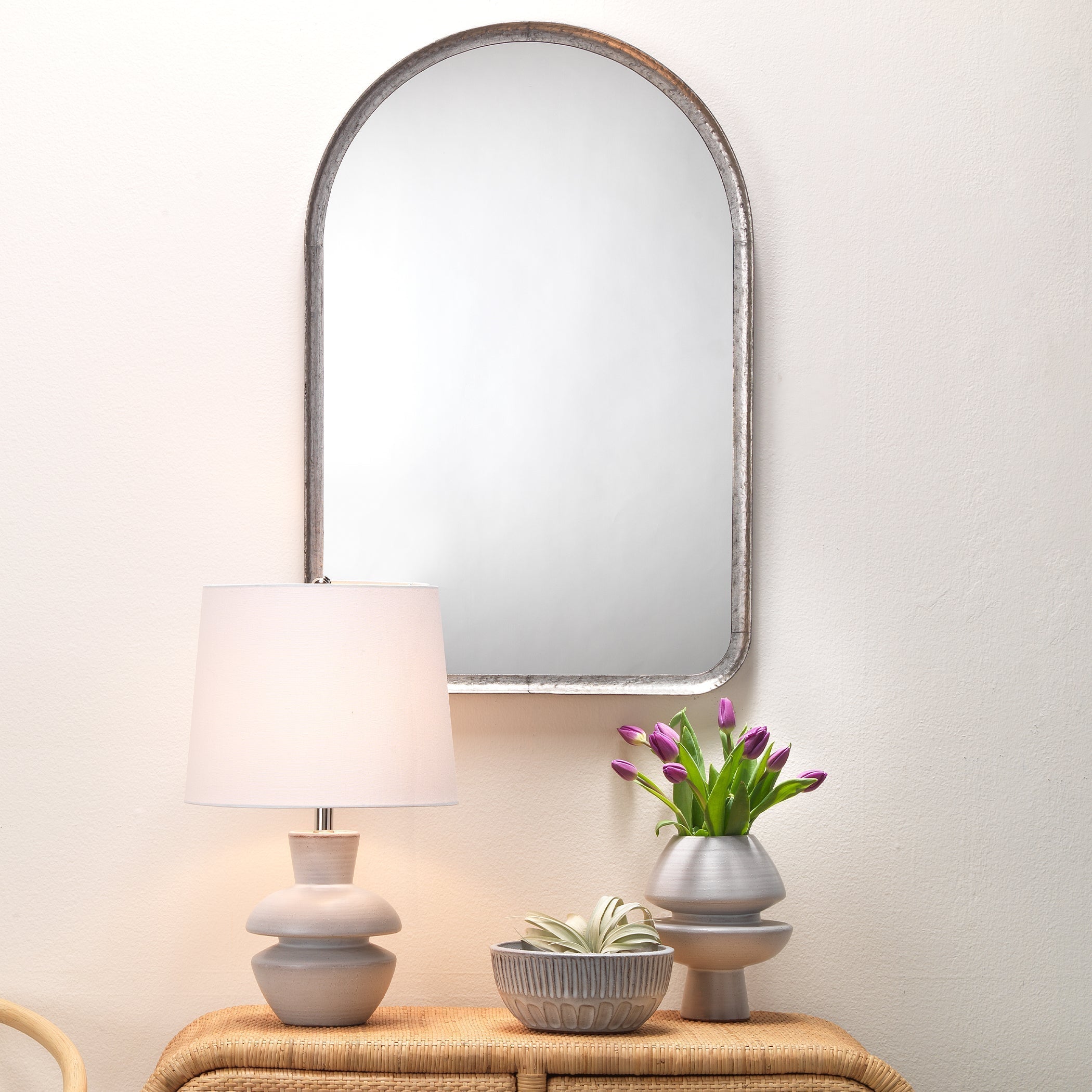 Arch Mirror-Silver