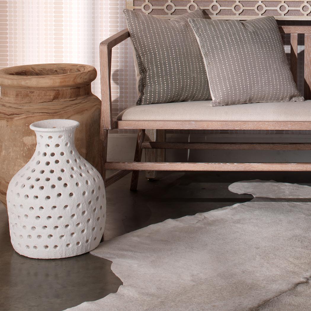 Porous Vase-White-7PORU-SMWH