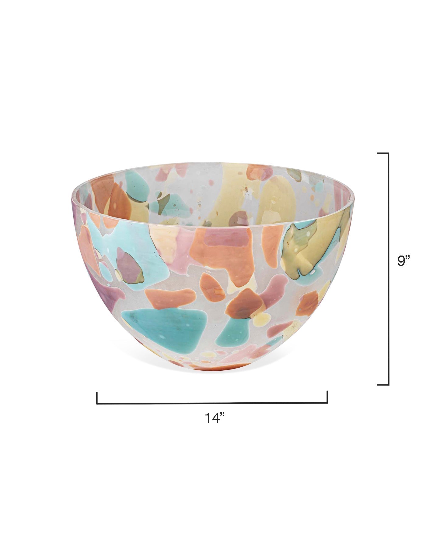 Watercolor Bowl-Pink-7WATE-LGMC