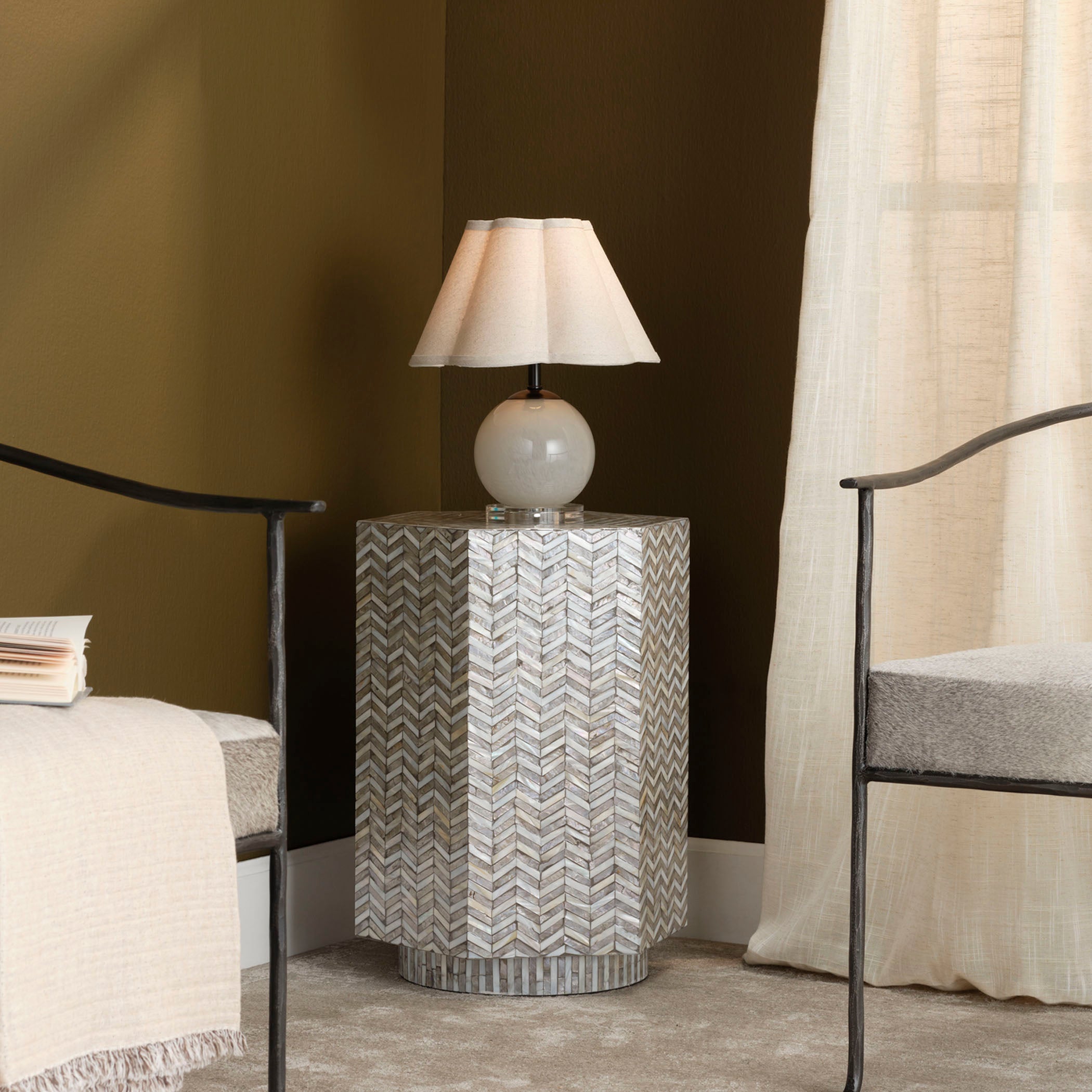 Dottie Blown Glass Table Lamp
