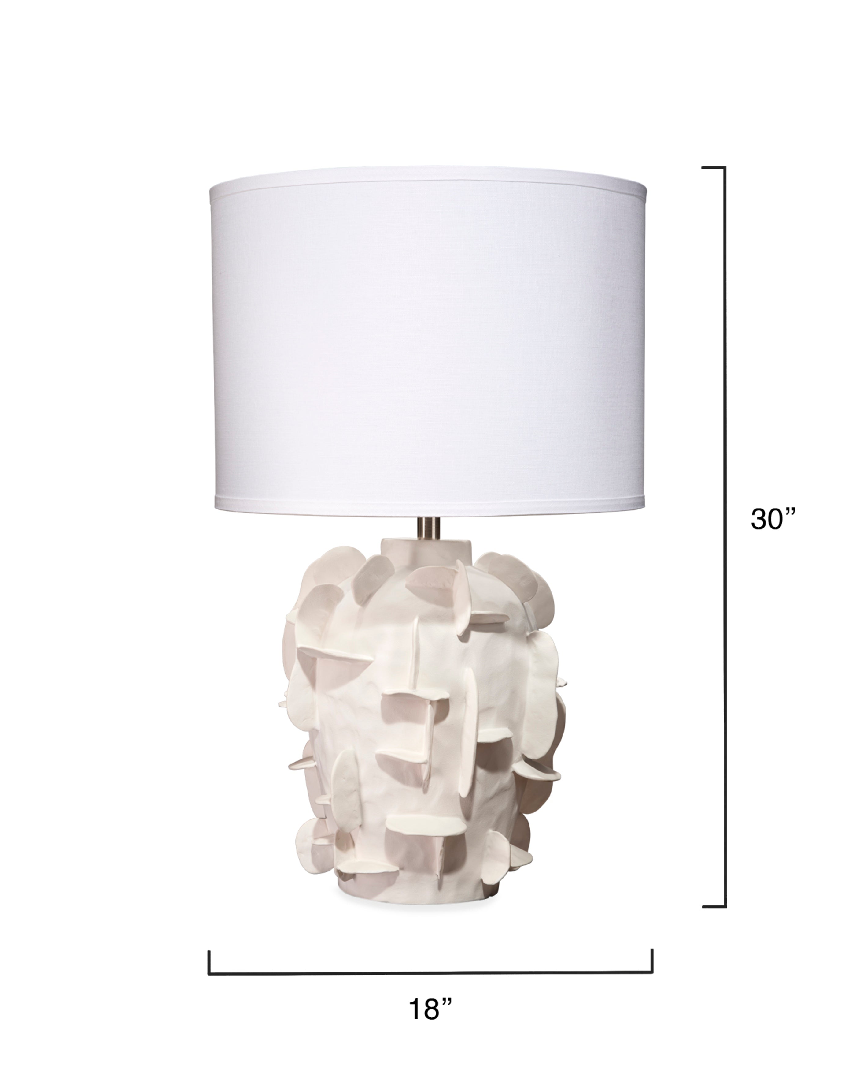 Helios Ceramic Table Lamp with Linen Shade