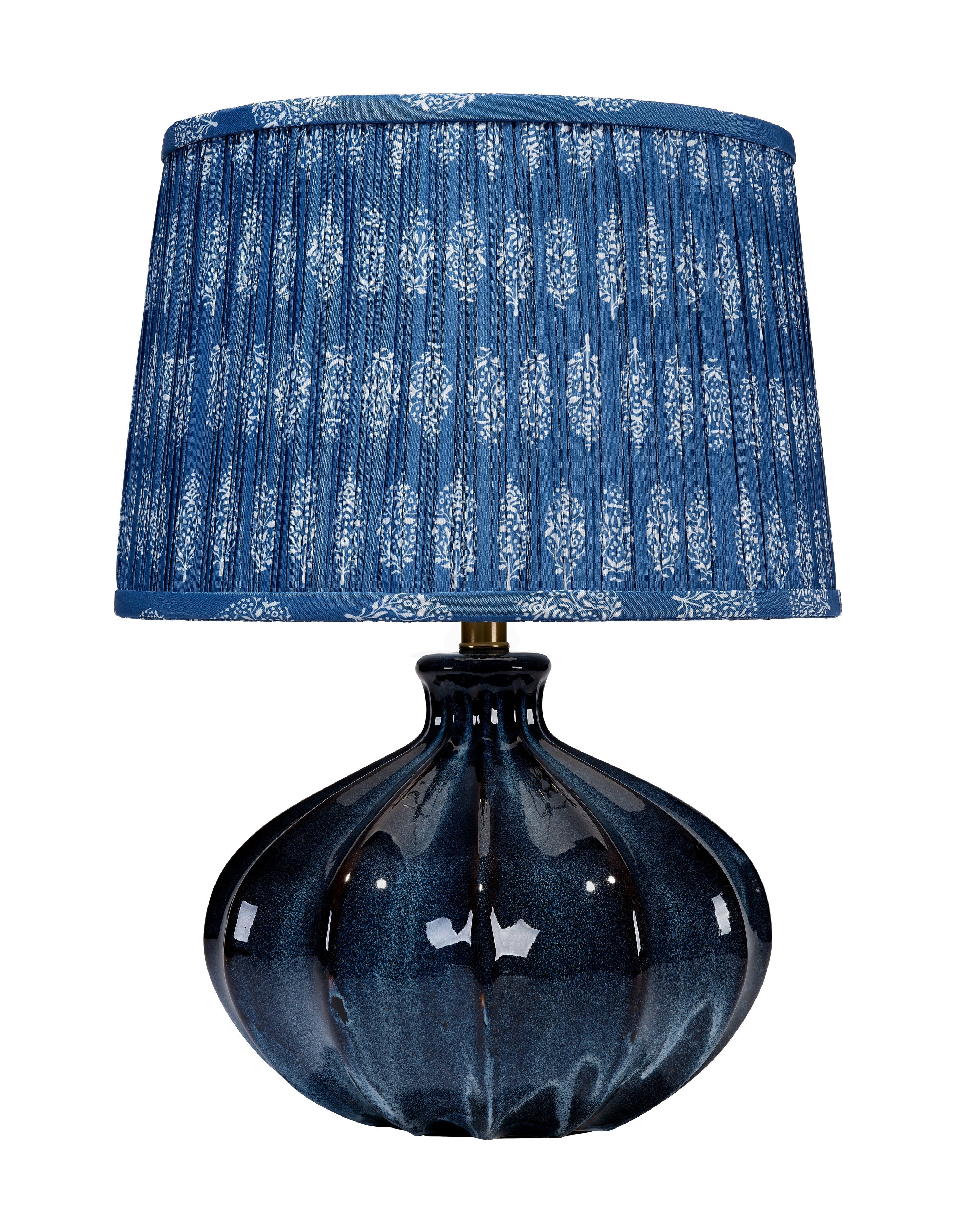Hershey Ceramic Table Lamp with Cotton Shade