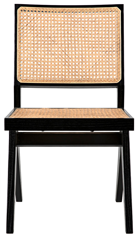 Joseph Side Chair, Charcoal Black