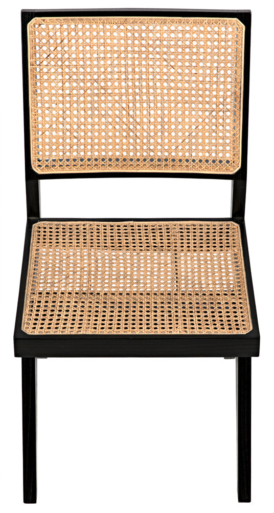 Joseph Side Chair, Charcoal Black