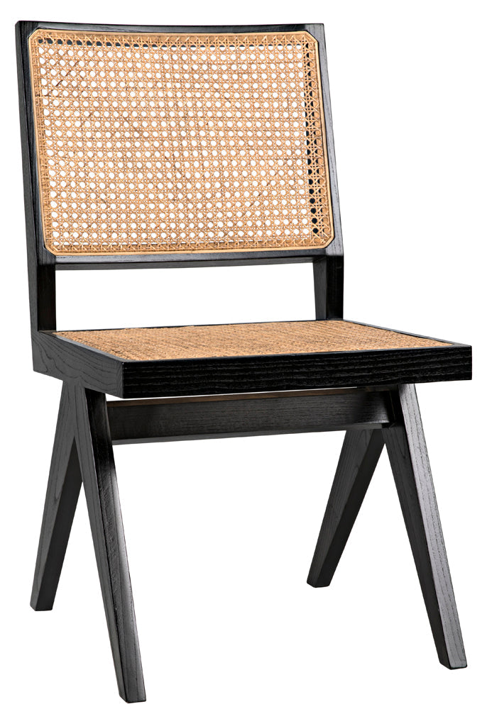 Joseph Side Chair, Charcoal Black