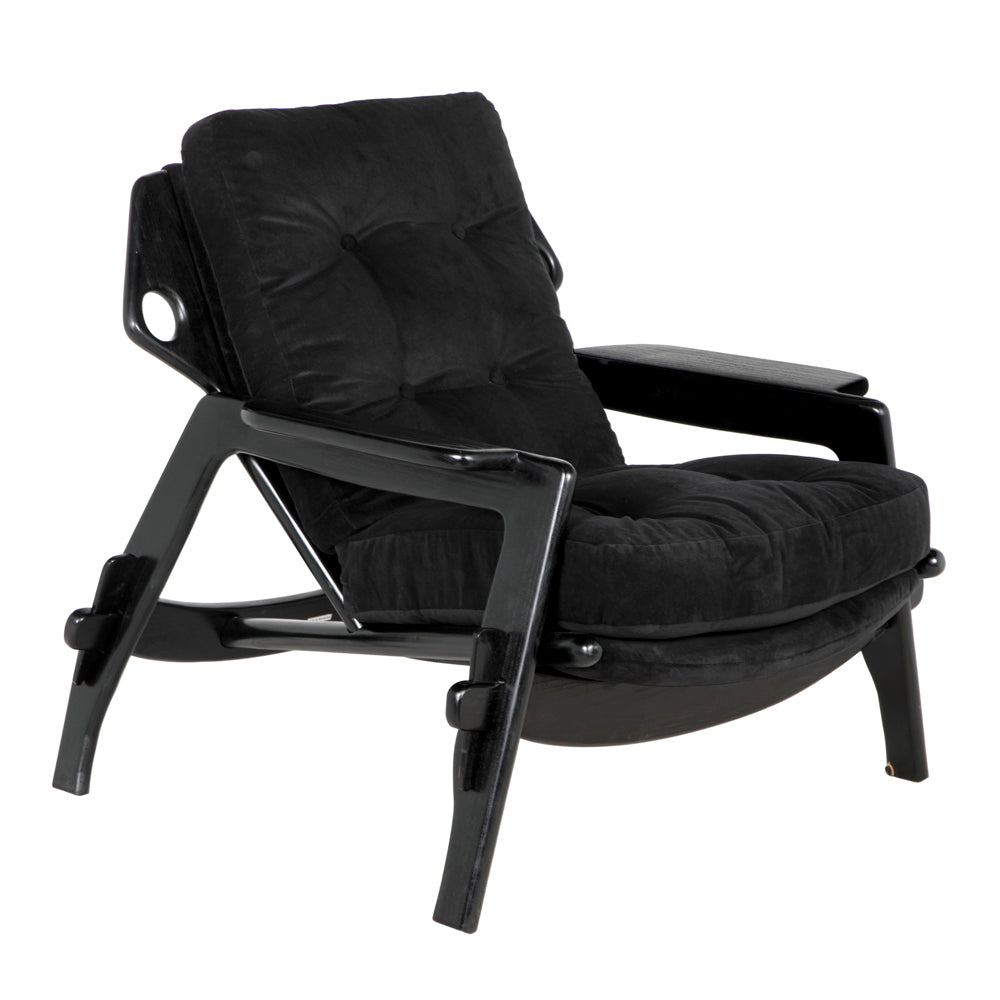 Pax Chair with cFc Performance Velvet Upholstery