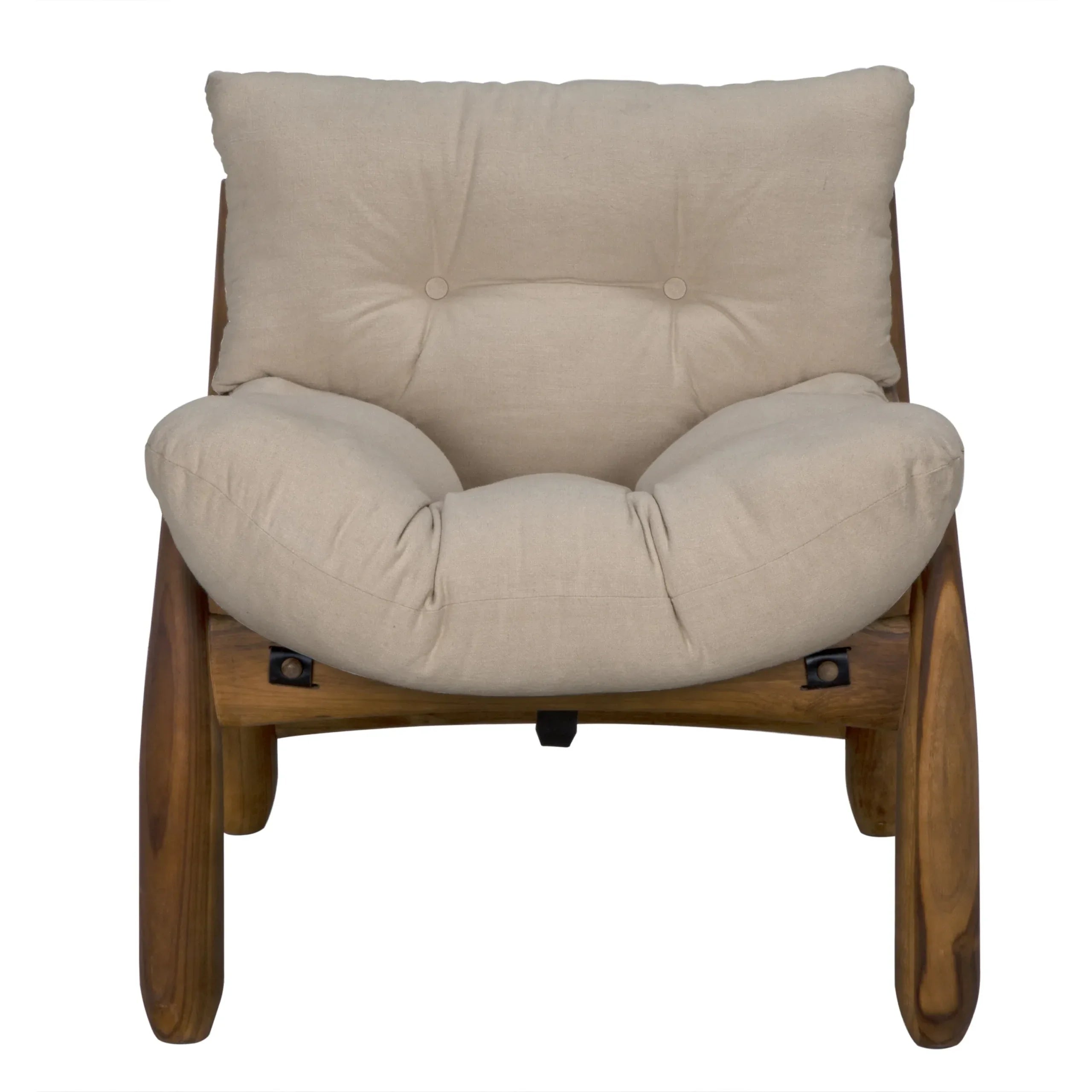 Dante Chair with Clear Coat Satin, Upholstery