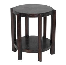 Yuhuda Small Side Table, Sombre Finish