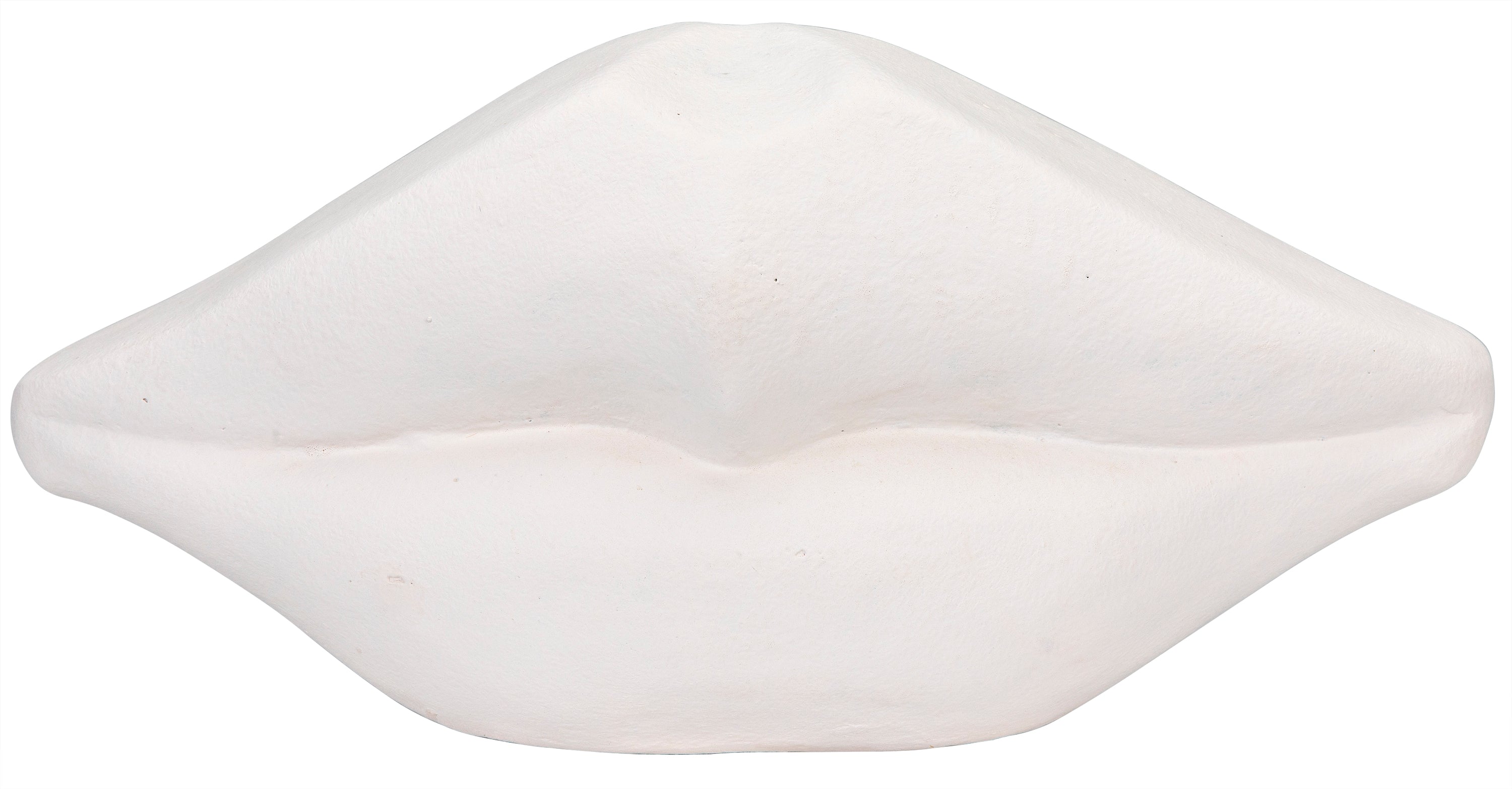 Lips, White Fiber Cement