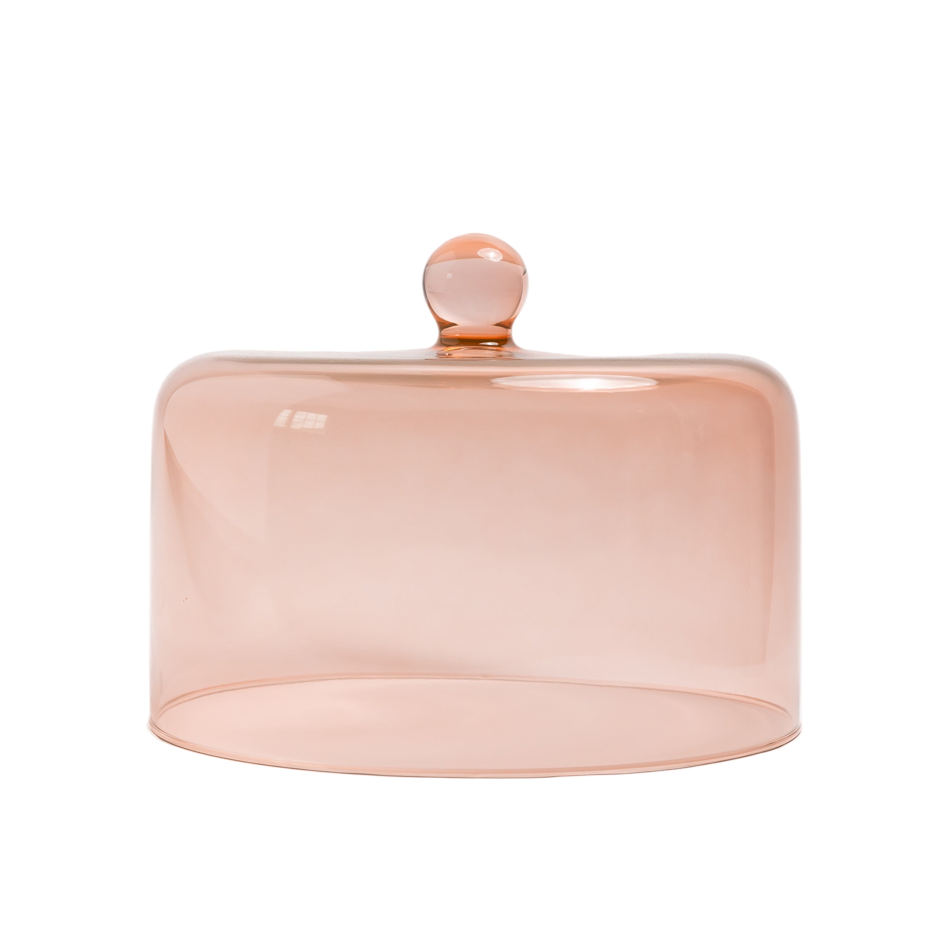Estelle Cake Stand Dome - Blush Pink
