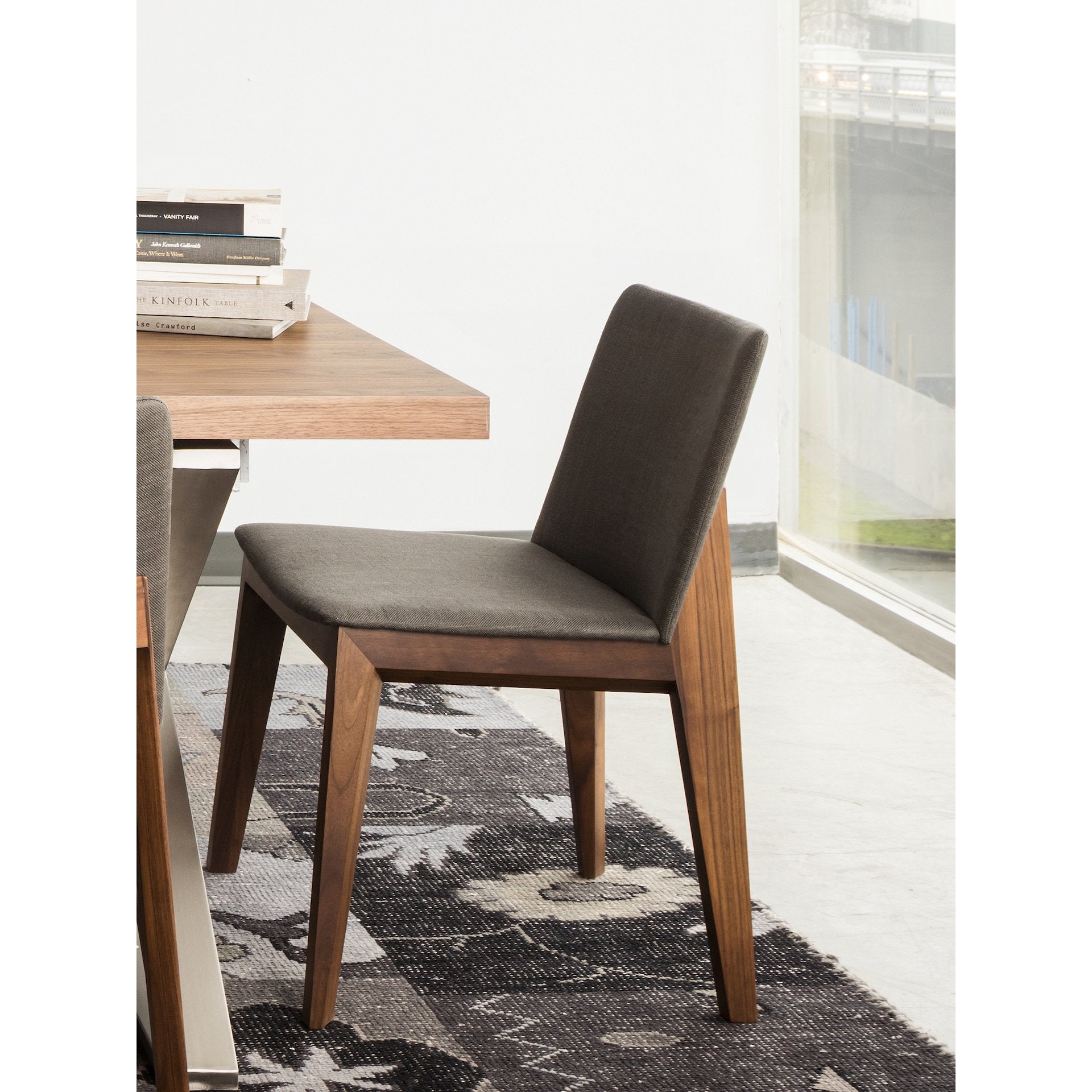 Deco Dining Chair, Grey, Set of 2