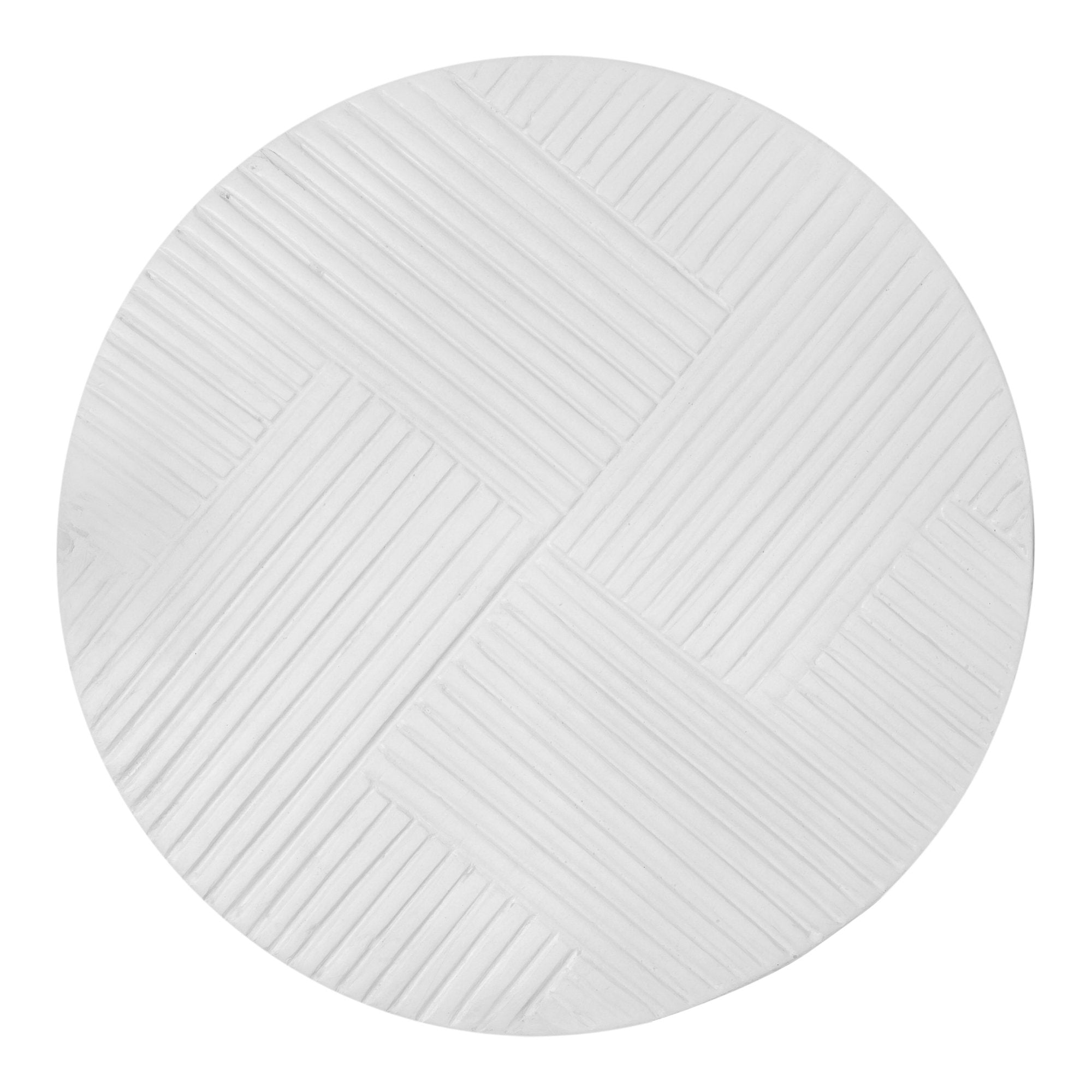 Foundation Outdoor Accent Table, White