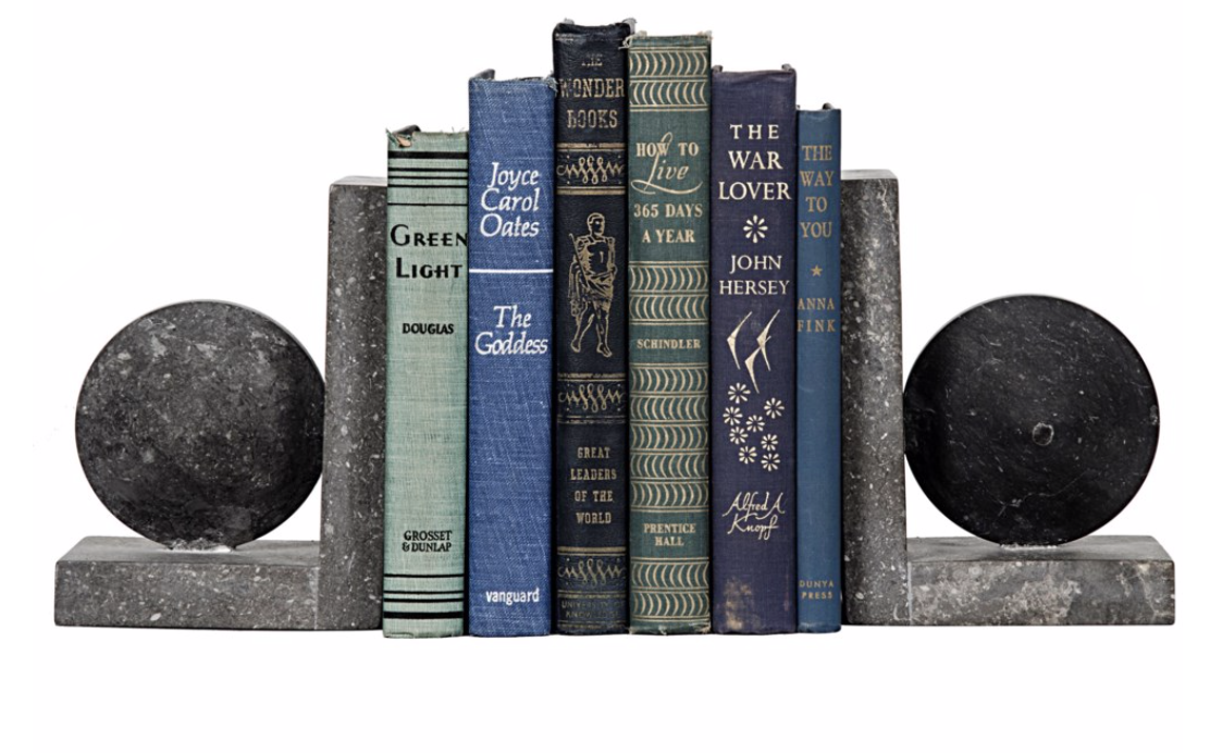 Black Marble Bookend