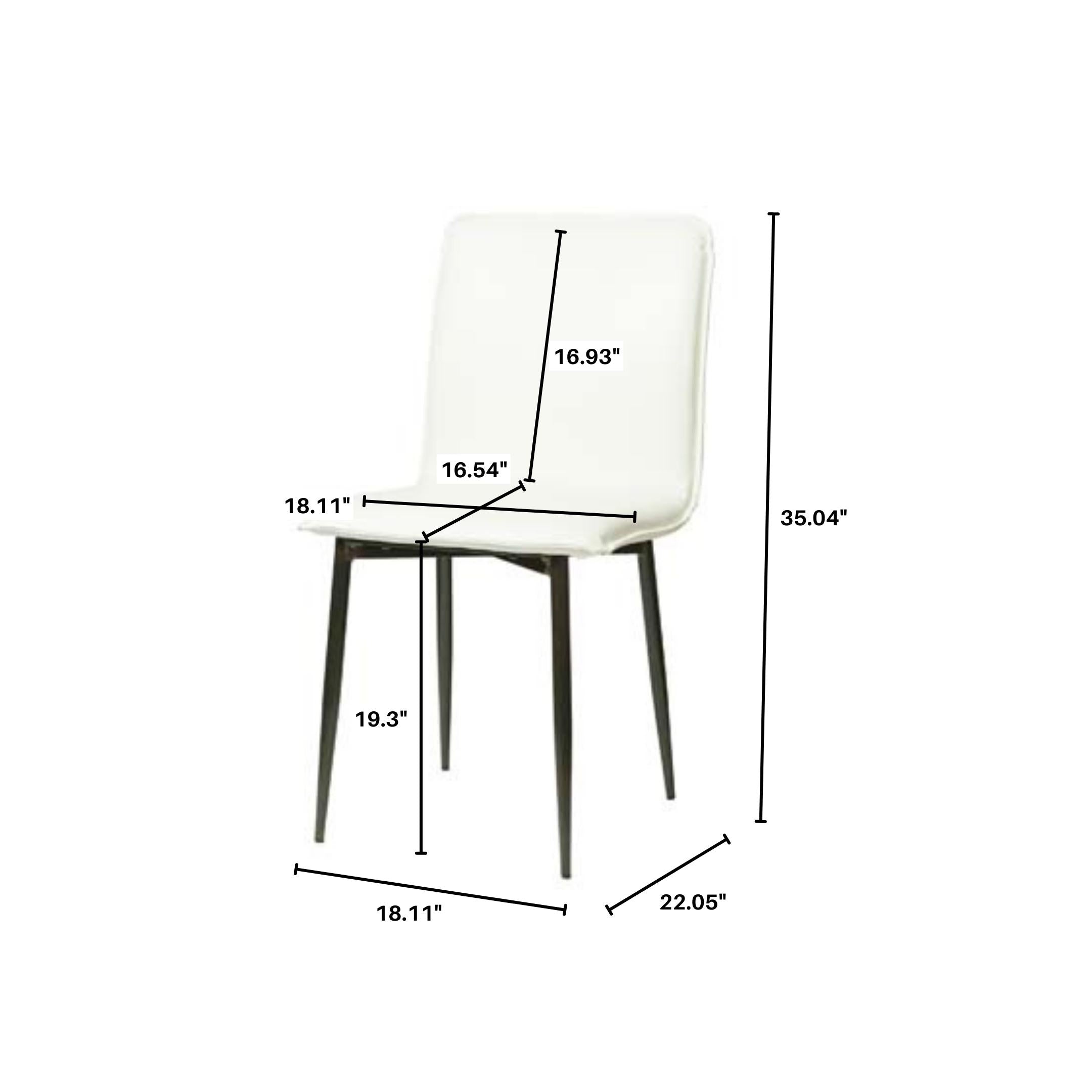 Luca Dining Chair Set of 2