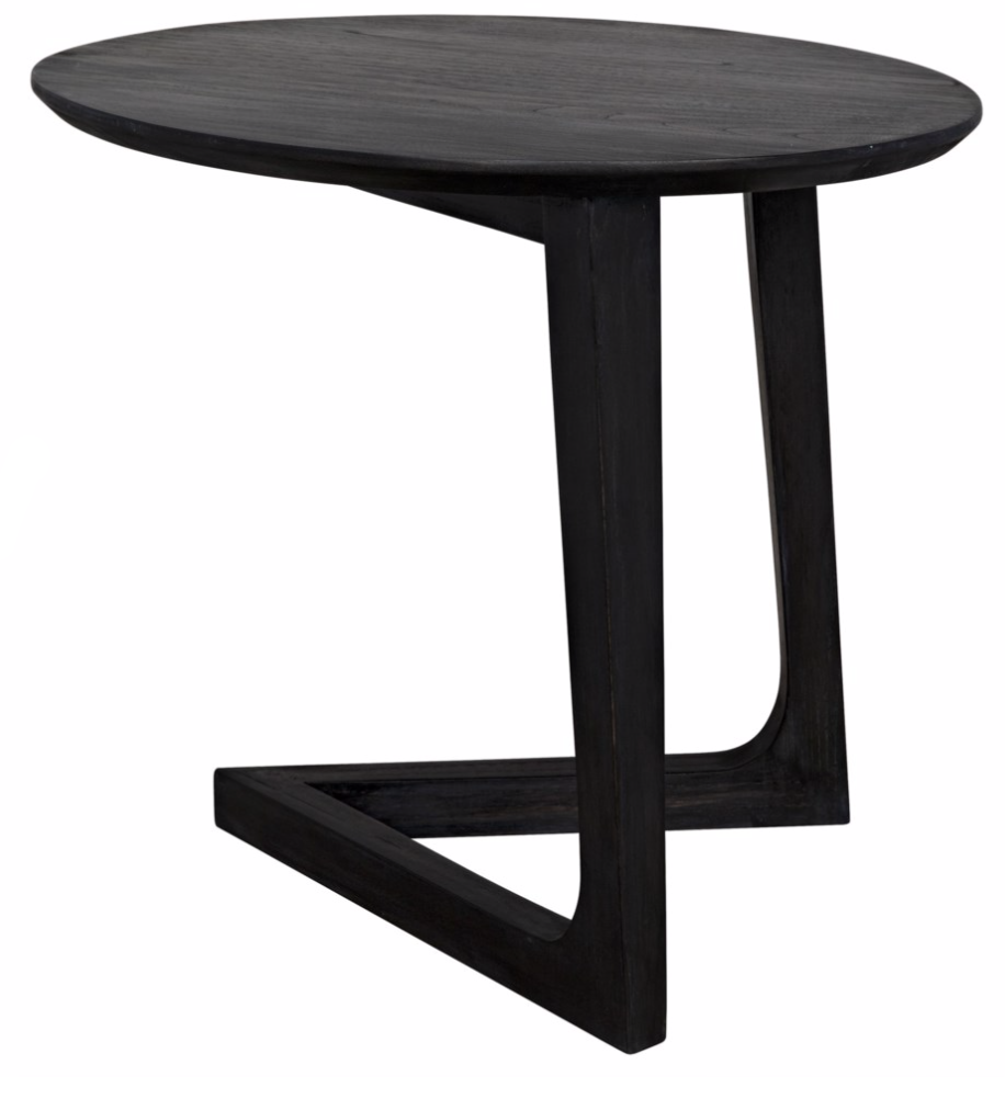Cantilever Table, Charcoal Black
