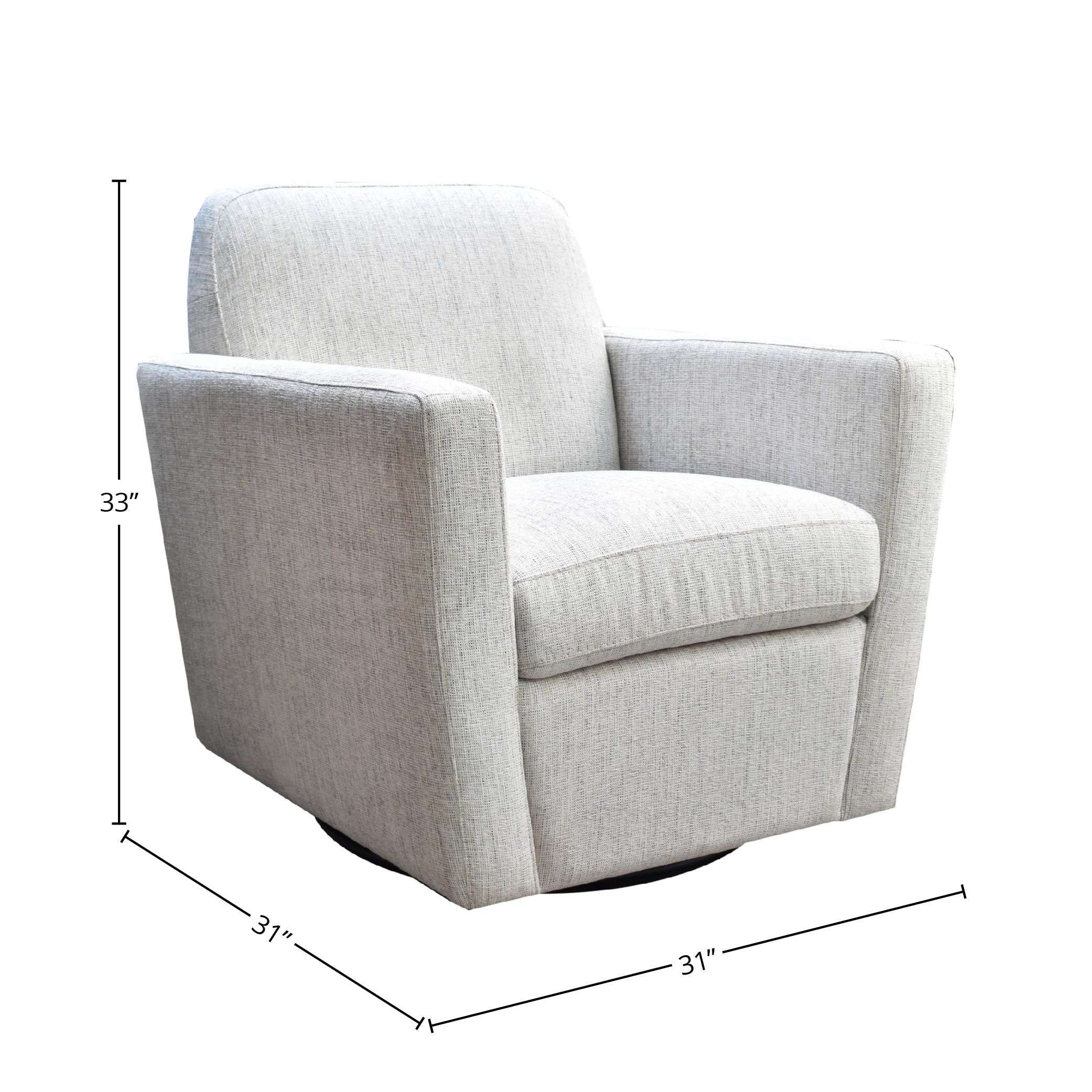 Cooper Swivel Club Chair