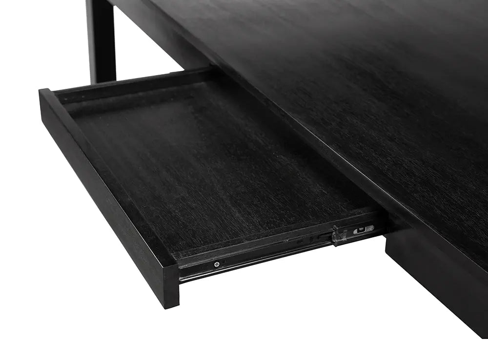 Sorento Desk, Charcoal Black