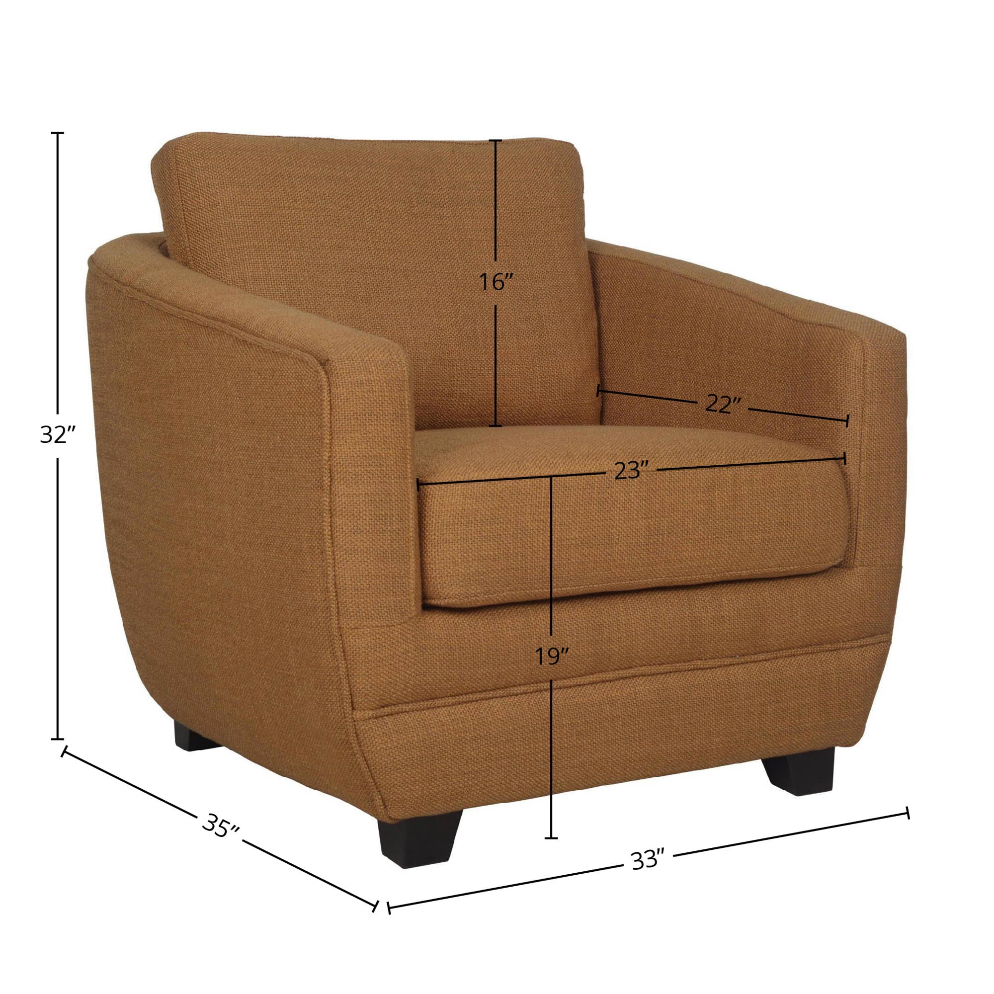 Baltimo Club Chair by LH Home