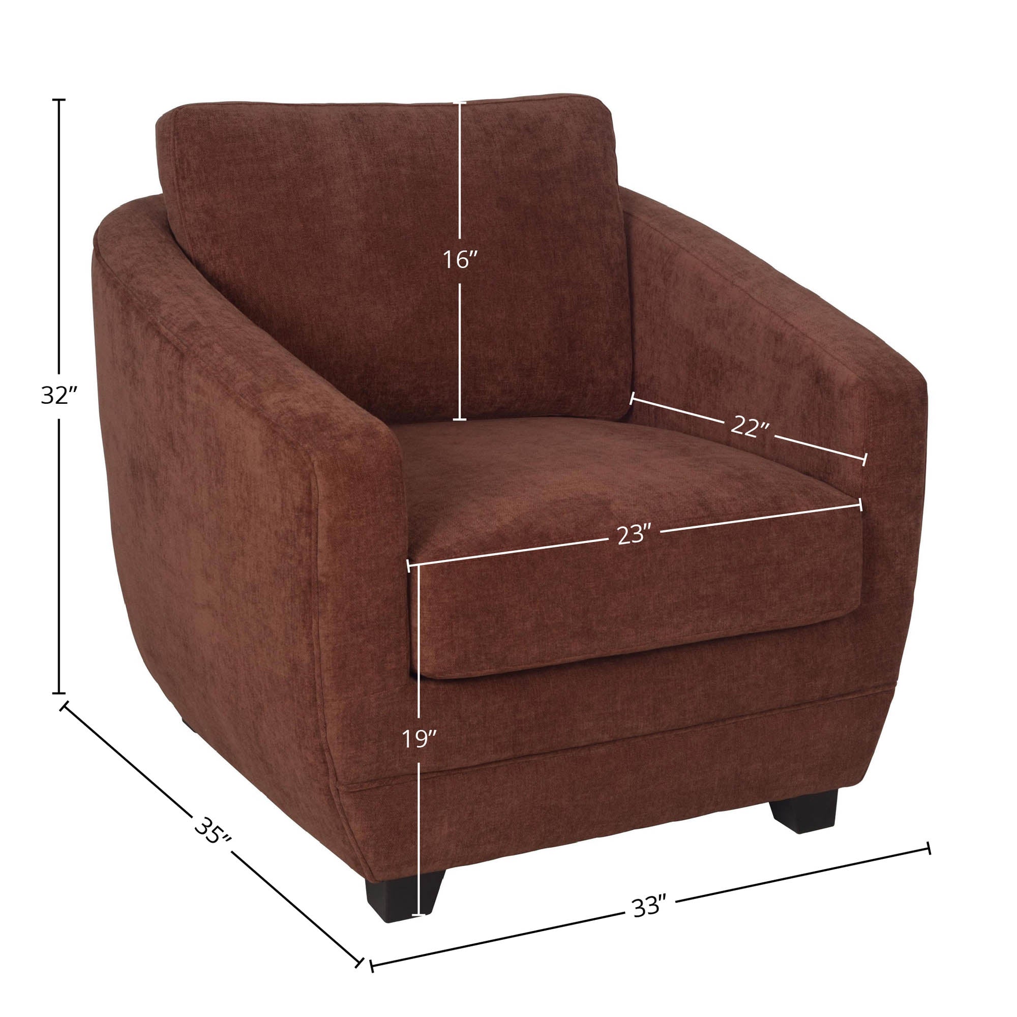 Baltimo Club Chair by LH Home